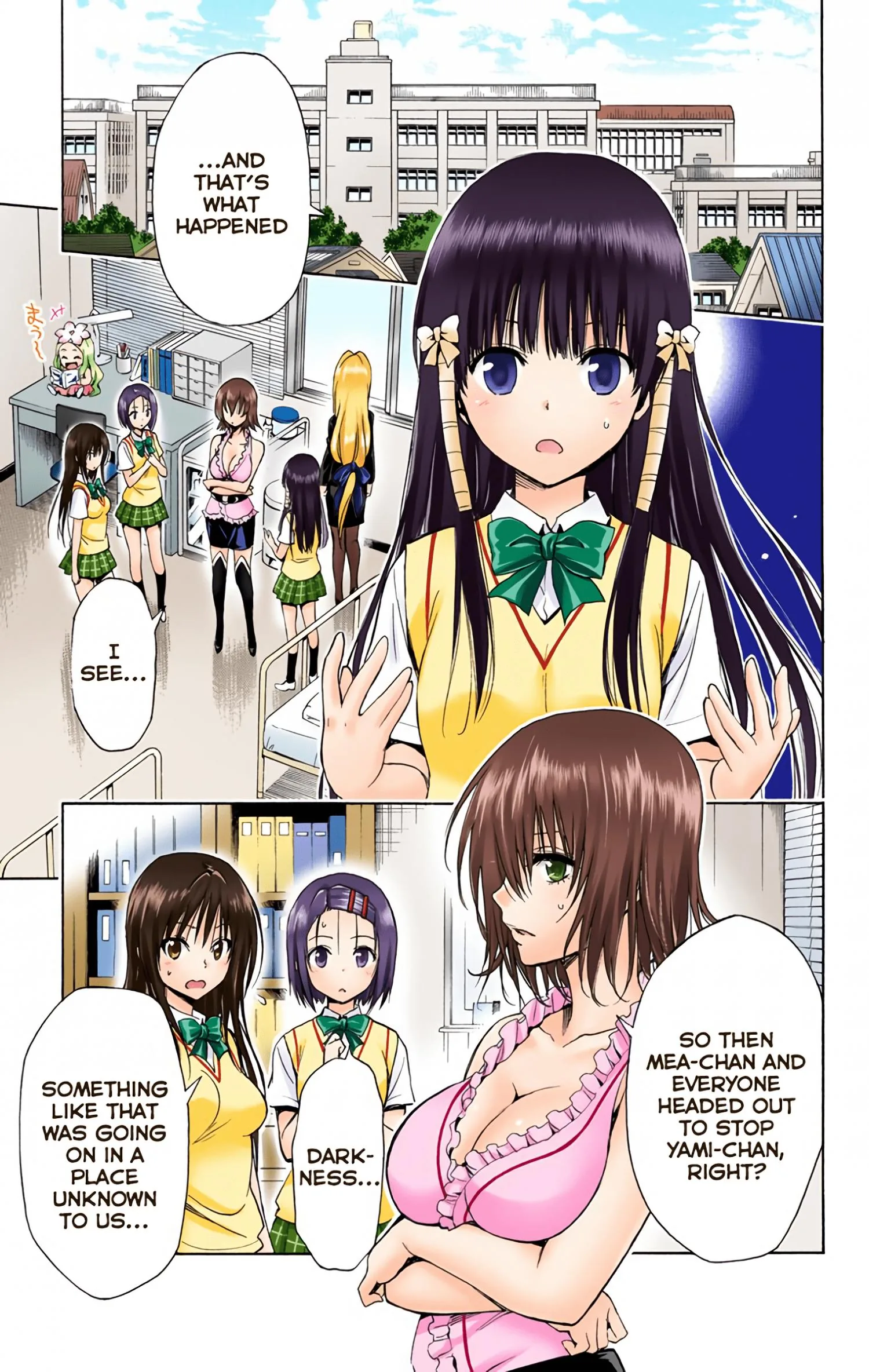 To Love Ru Darkness (Colored) Chapter 46 page 2 - 
