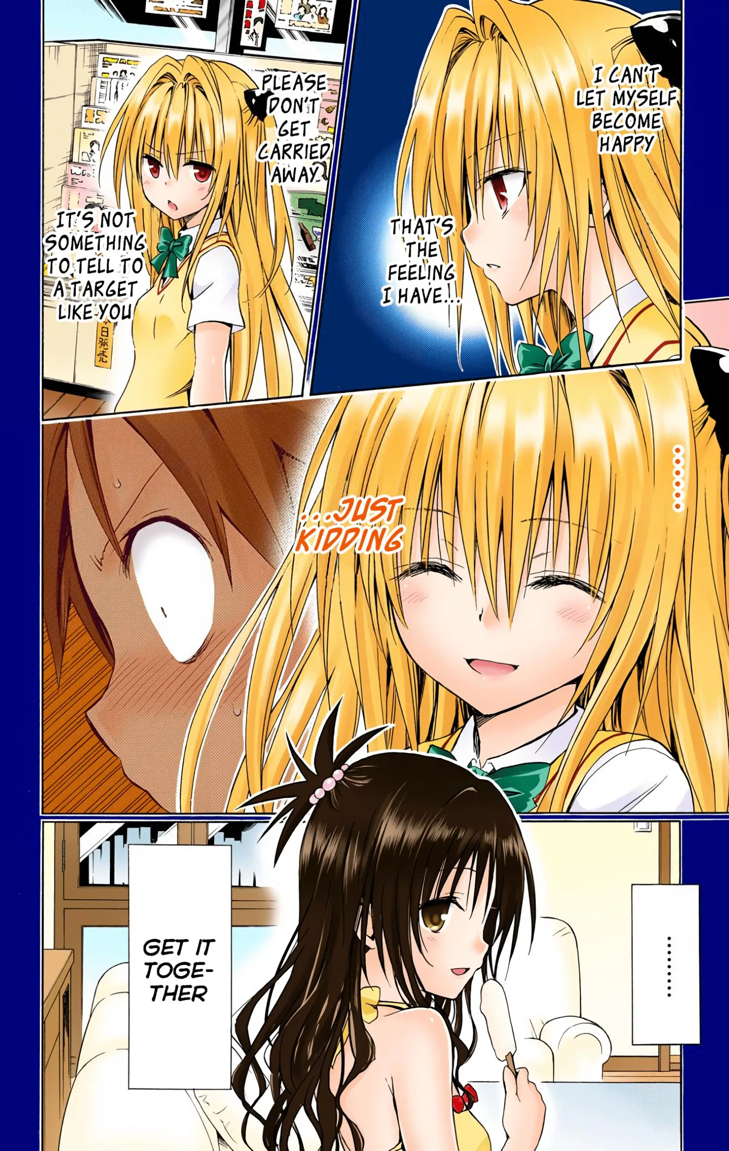 To Love Ru Darkness (Colored) Chapter 46 page 15 - 
