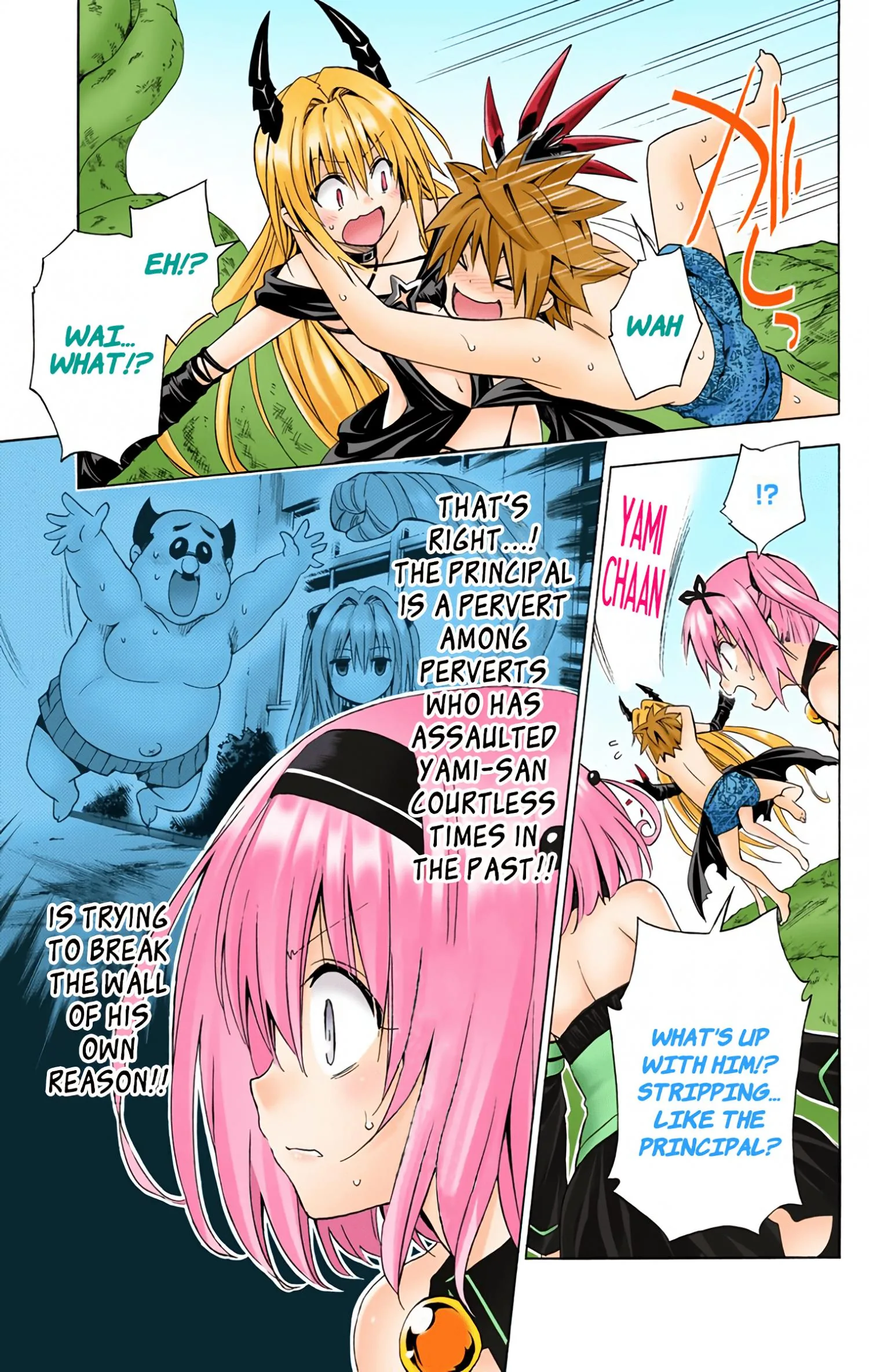 To Love Ru Darkness (Colored) Chapter 46 page 18 - 