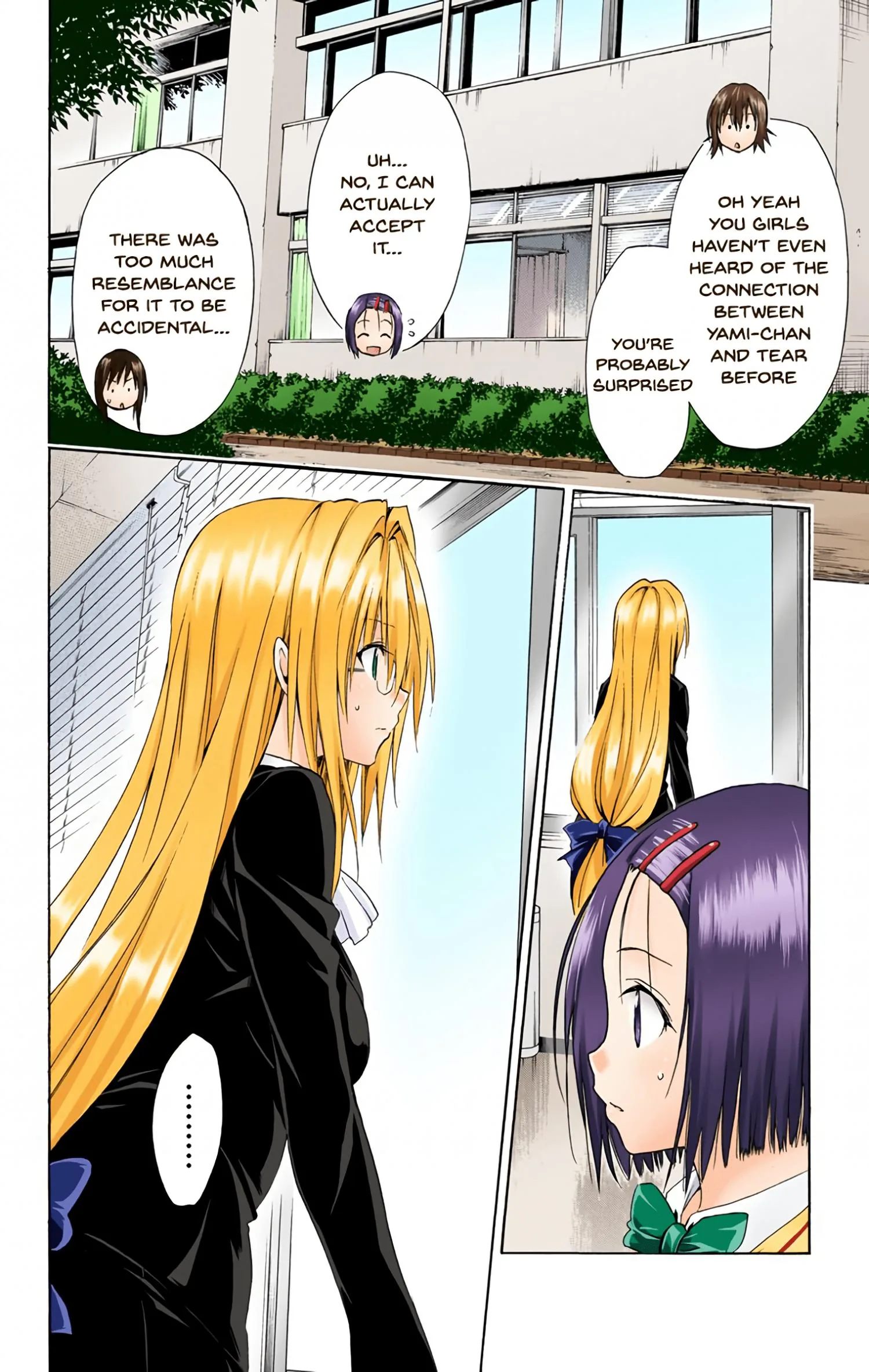 To Love Ru Darkness (Colored) Chapter 46 page 3 - 
