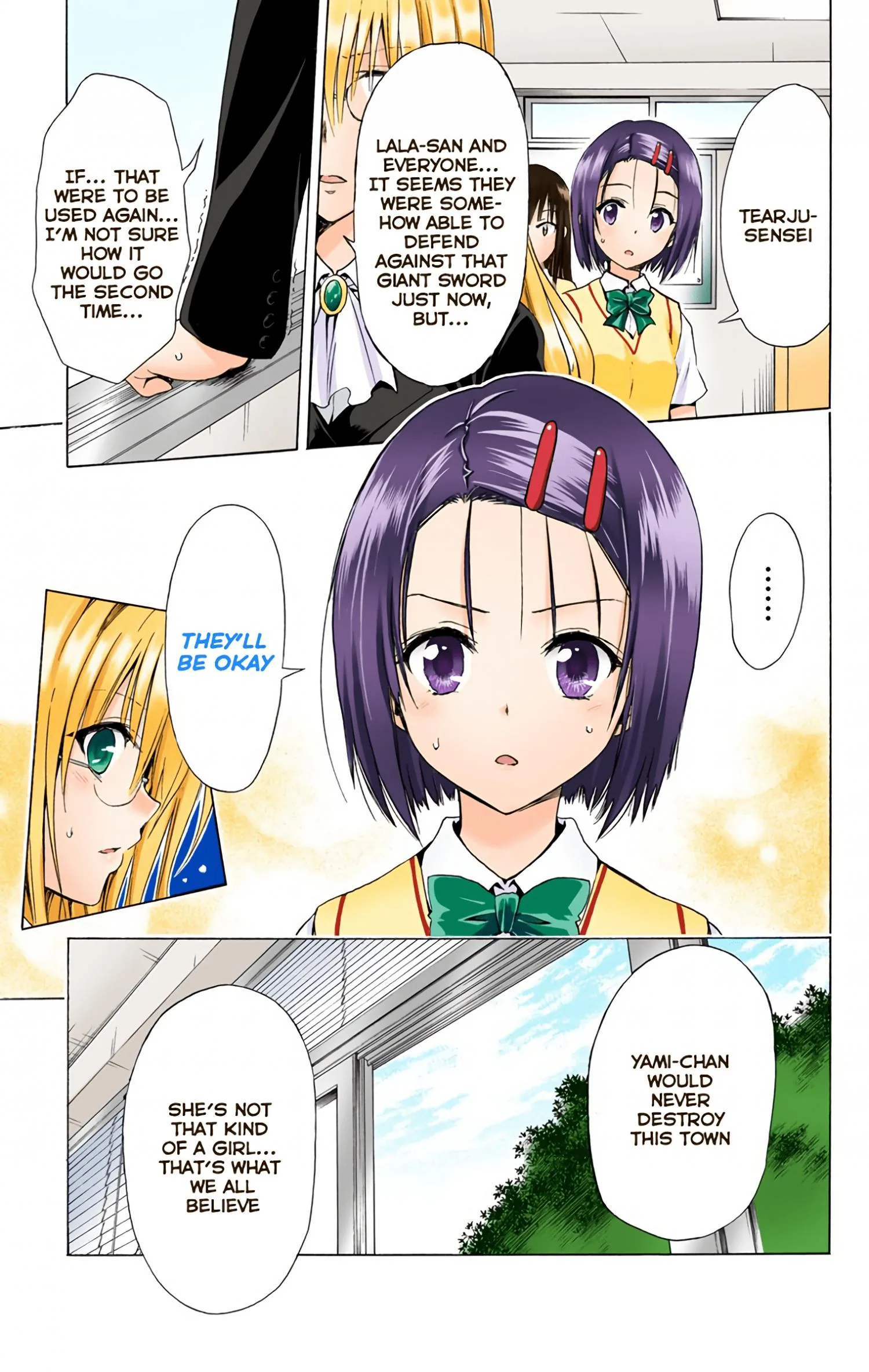 To Love Ru Darkness (Colored) Chapter 46 page 4 - 