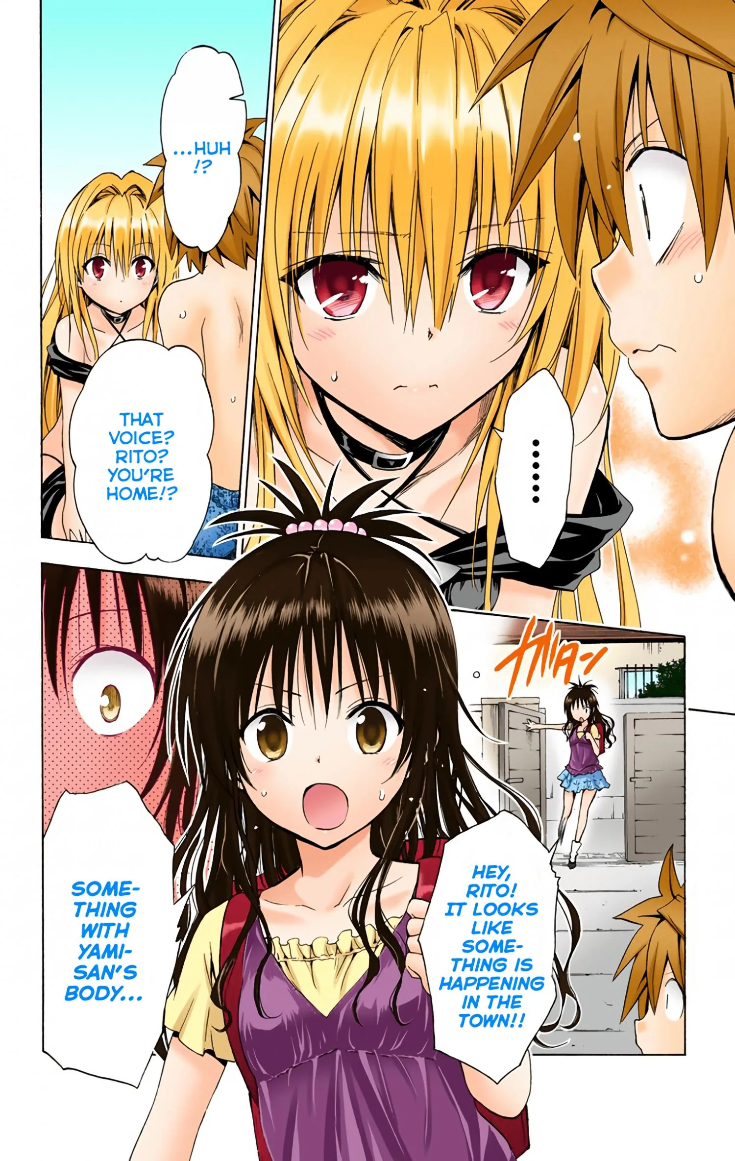 To Love Ru Darkness (Colored) Chapter 46 page 35 - 