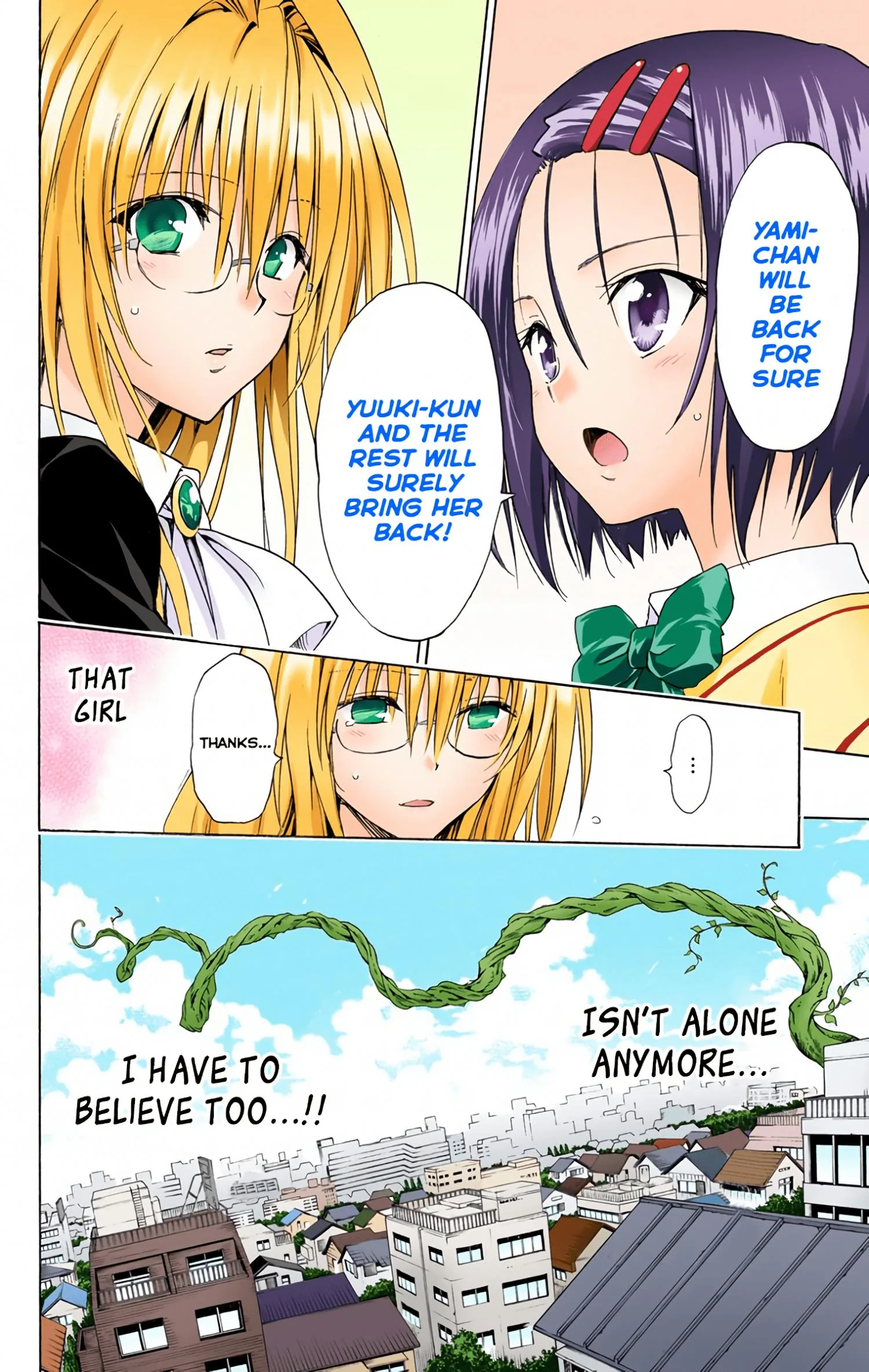 To Love Ru Darkness (Colored) Chapter 46 page 5 - 