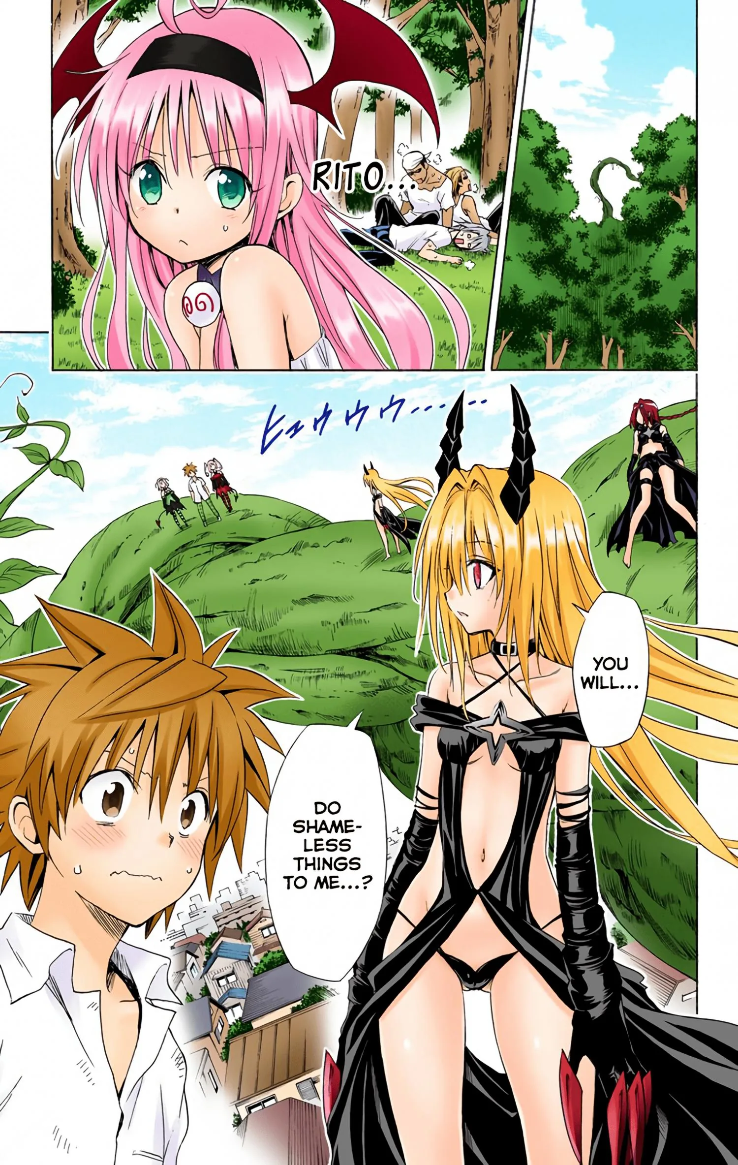To Love Ru Darkness (Colored) Chapter 46 page 6 - 