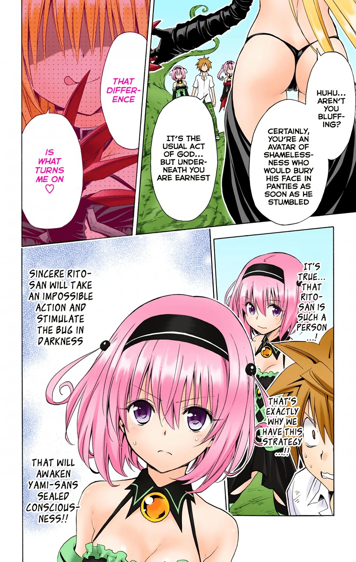 To Love Ru Darkness (Colored) Chapter 46 page 7 - 