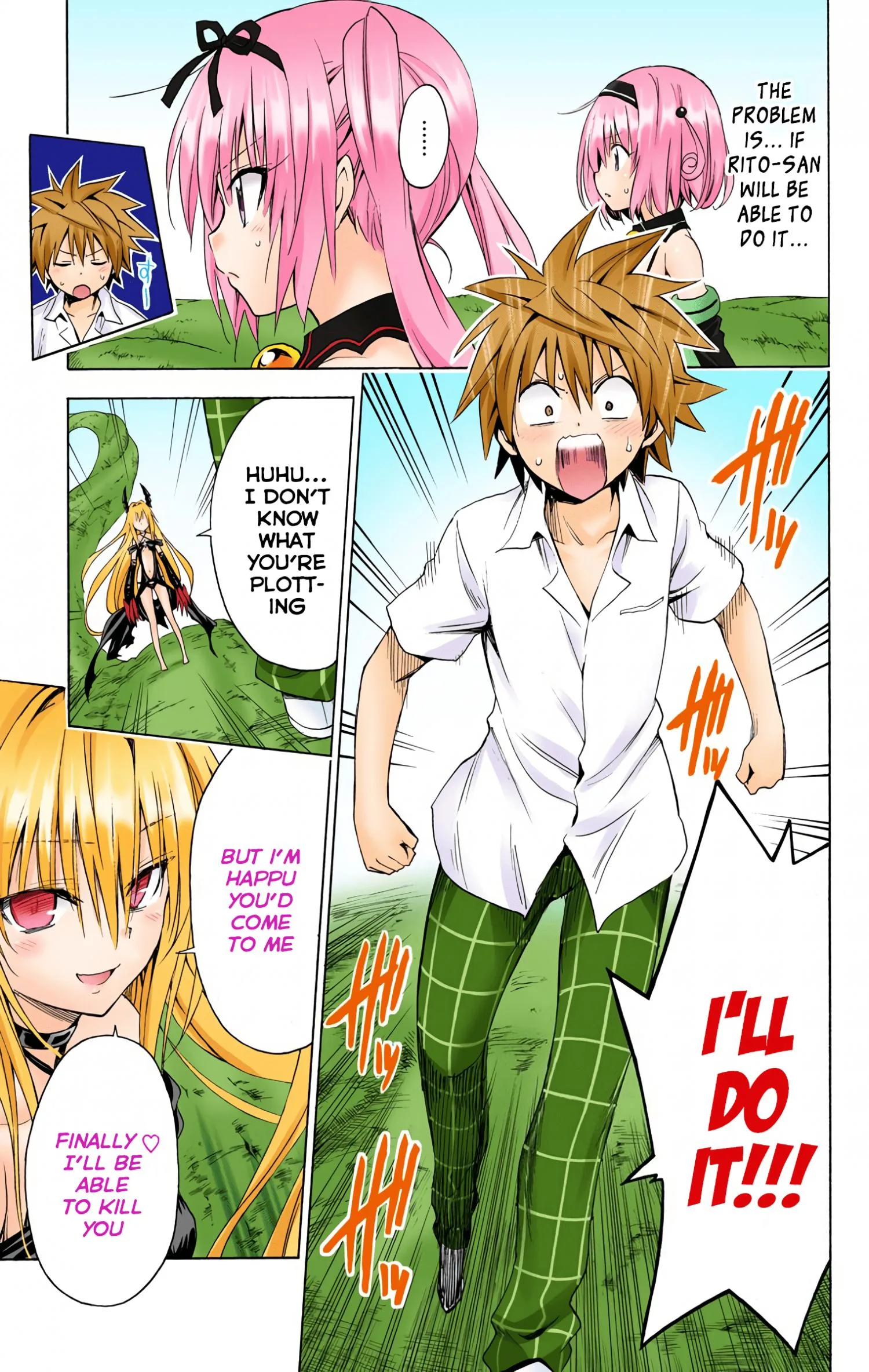 To Love Ru Darkness (Colored) Chapter 46 page 8 - 