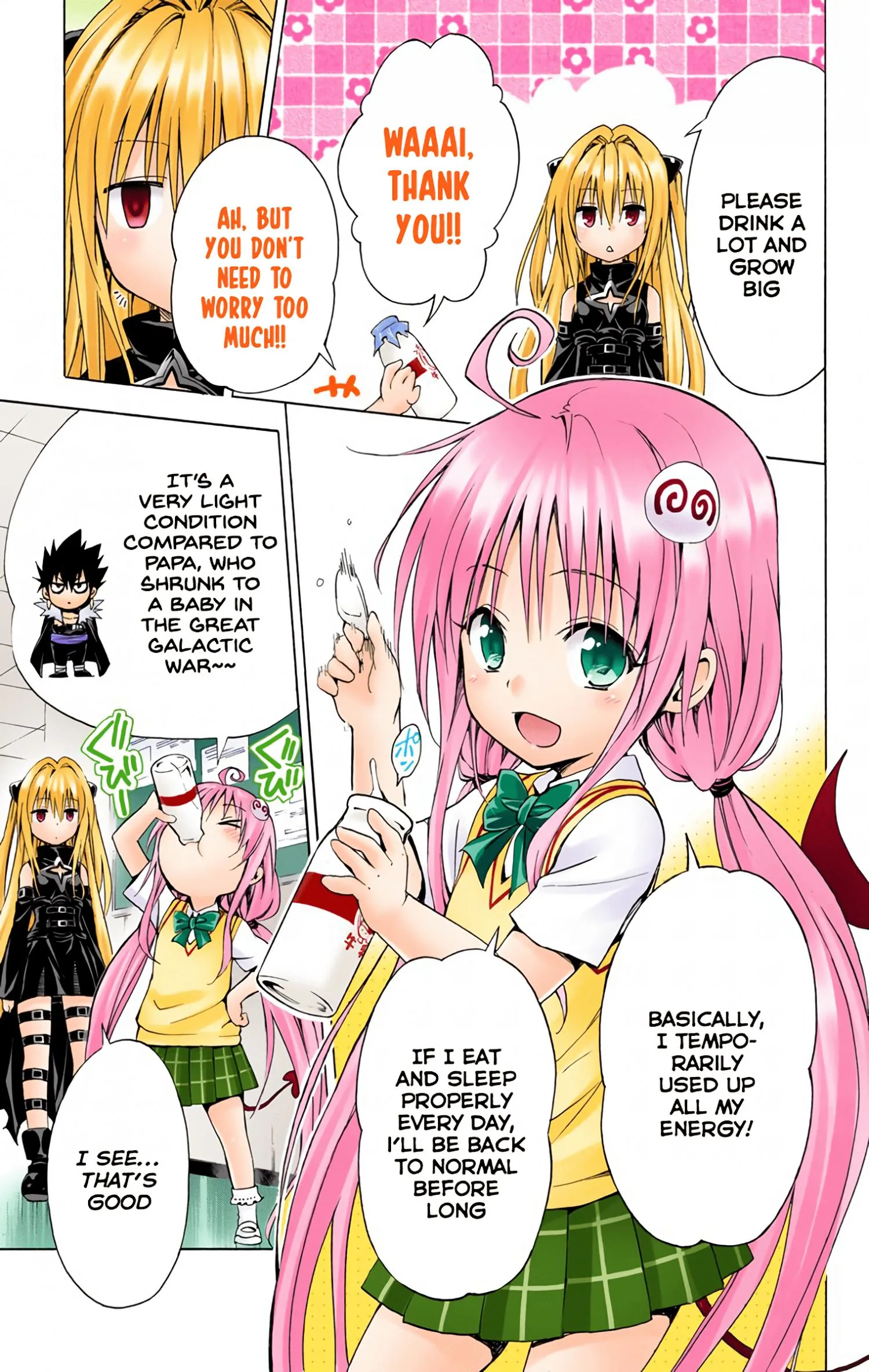 To Love Ru Darkness (Colored) Chapter 47 page 11 - 