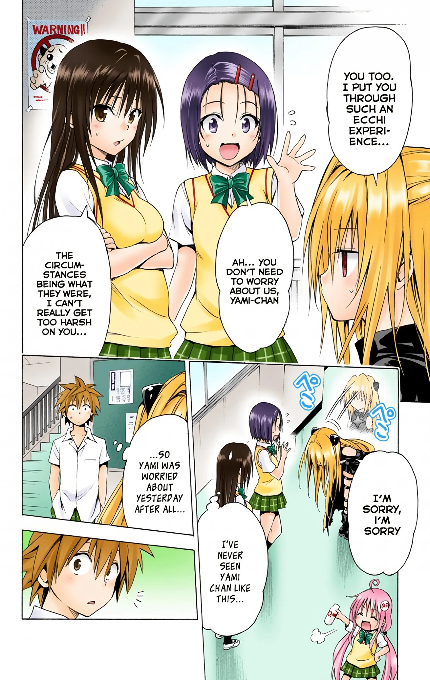 To Love Ru Darkness (Colored) Chapter 47 page 12 - 