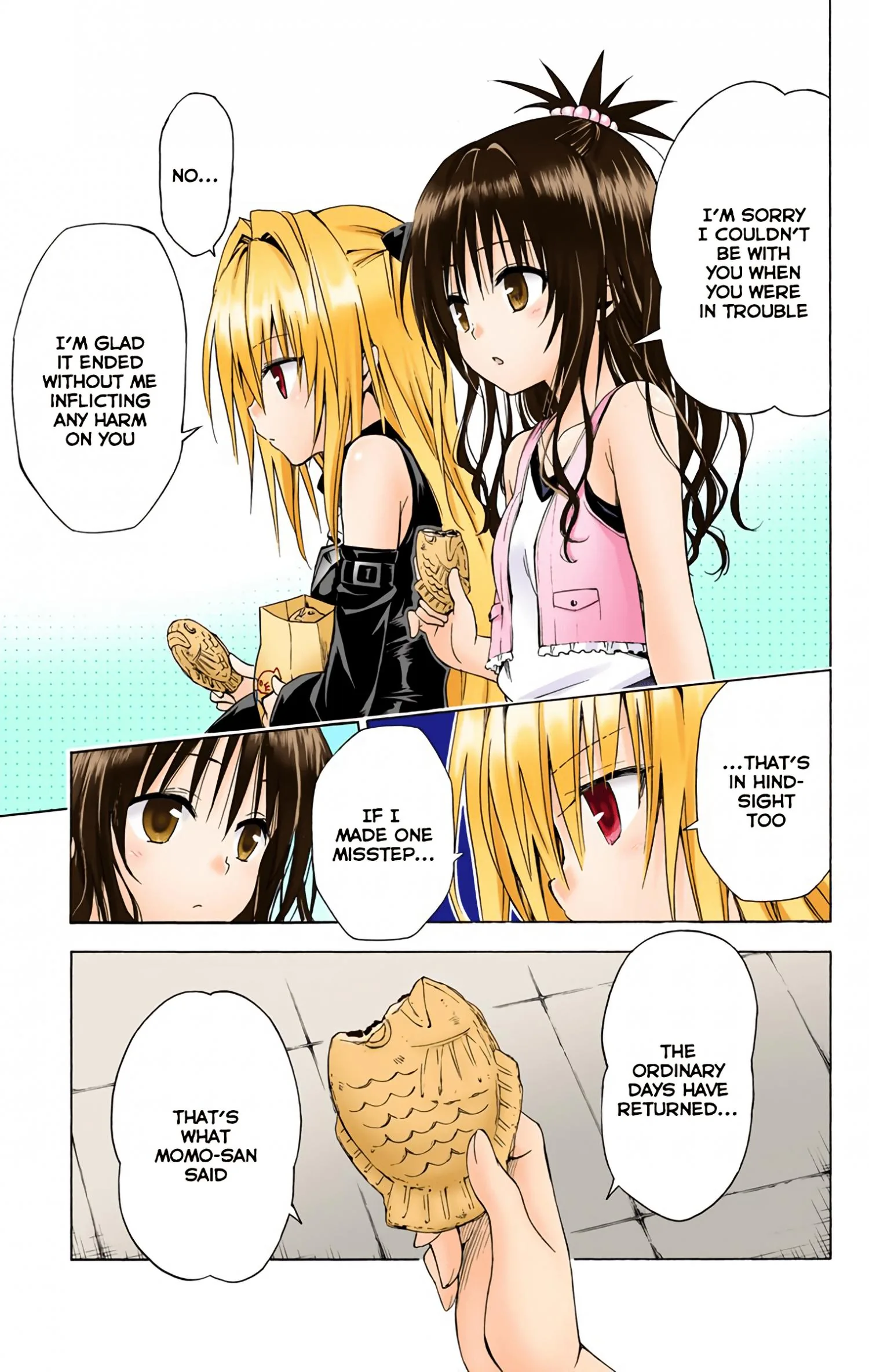 To Love Ru Darkness (Colored) Chapter 47 page 19 - 