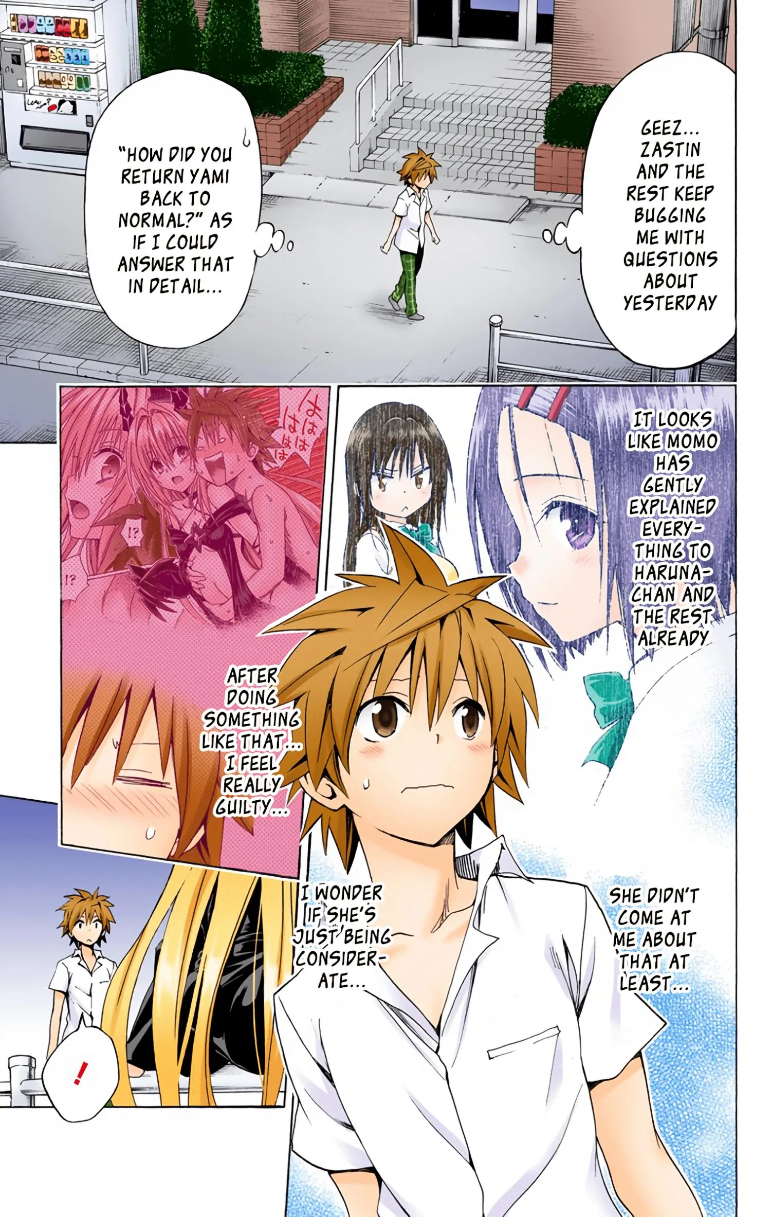 To Love Ru Darkness (Colored) Chapter 47 page 21 - 