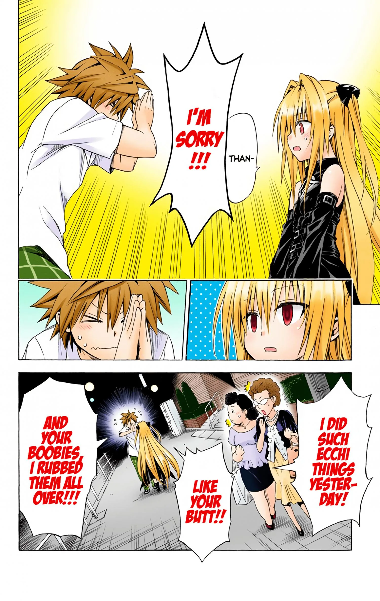 To Love Ru Darkness (Colored) Chapter 47 page 24 - 