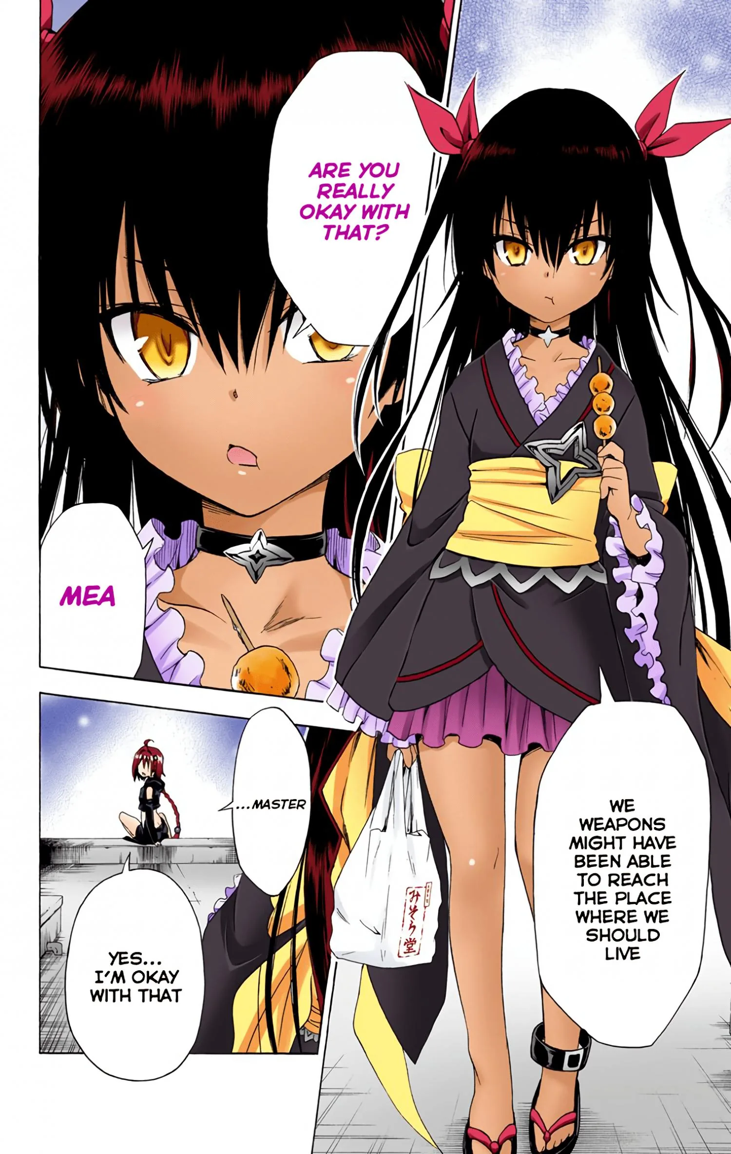 To Love Ru Darkness (Colored) Chapter 47 page 32 - 