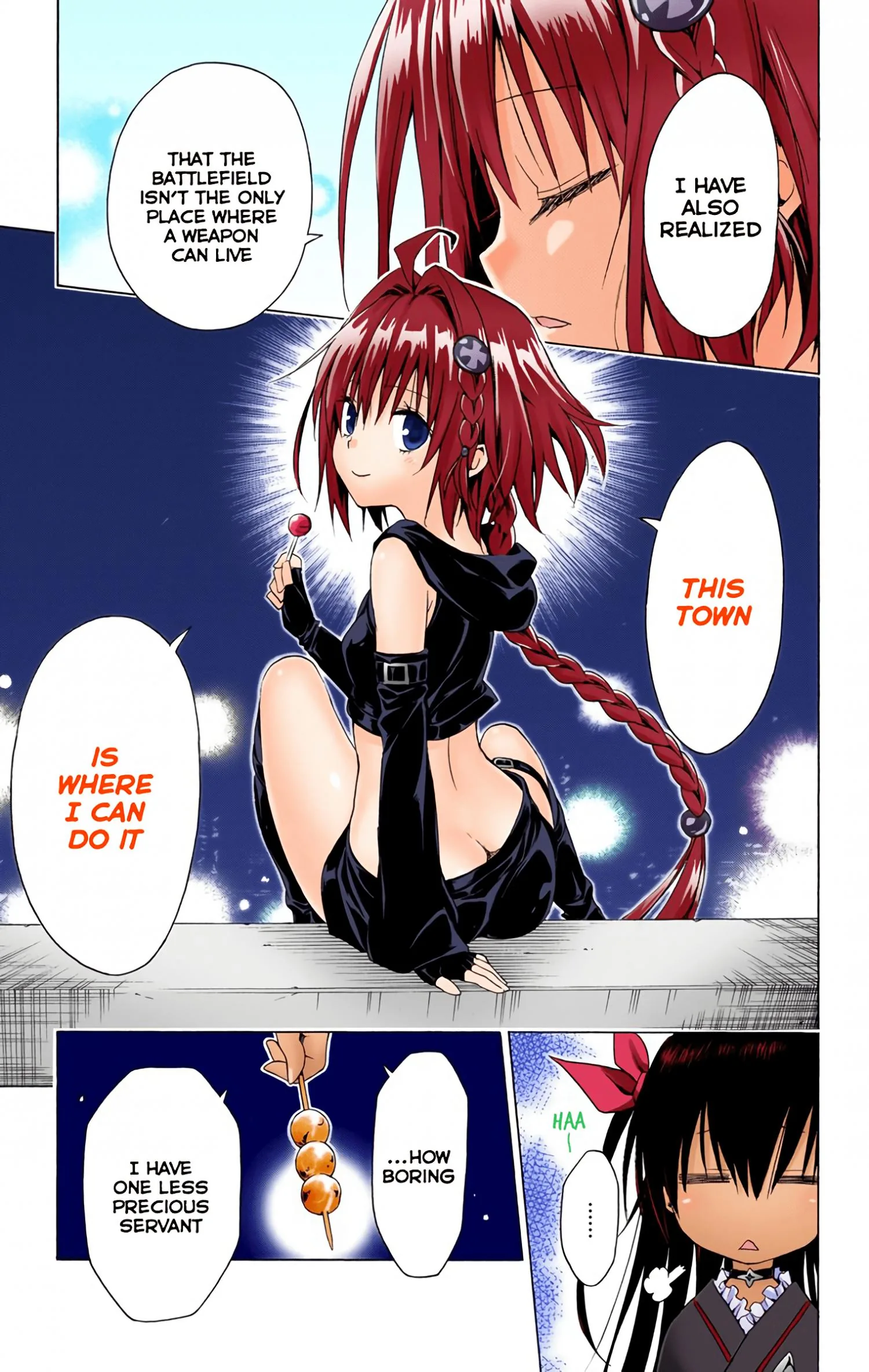 To Love Ru Darkness (Colored) Chapter 47 page 33 - 