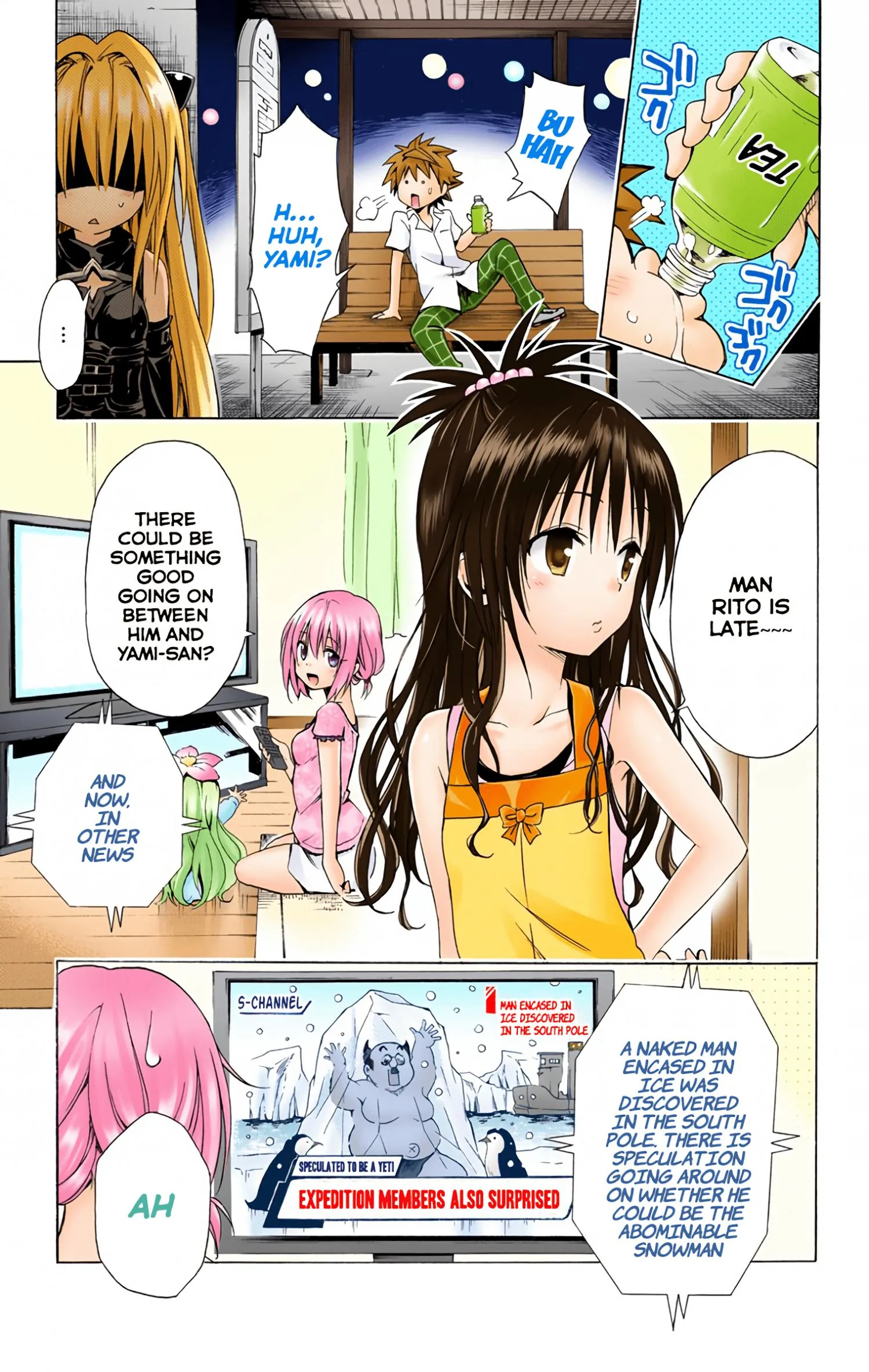 To Love Ru Darkness (Colored) Chapter 47 page 35 - 