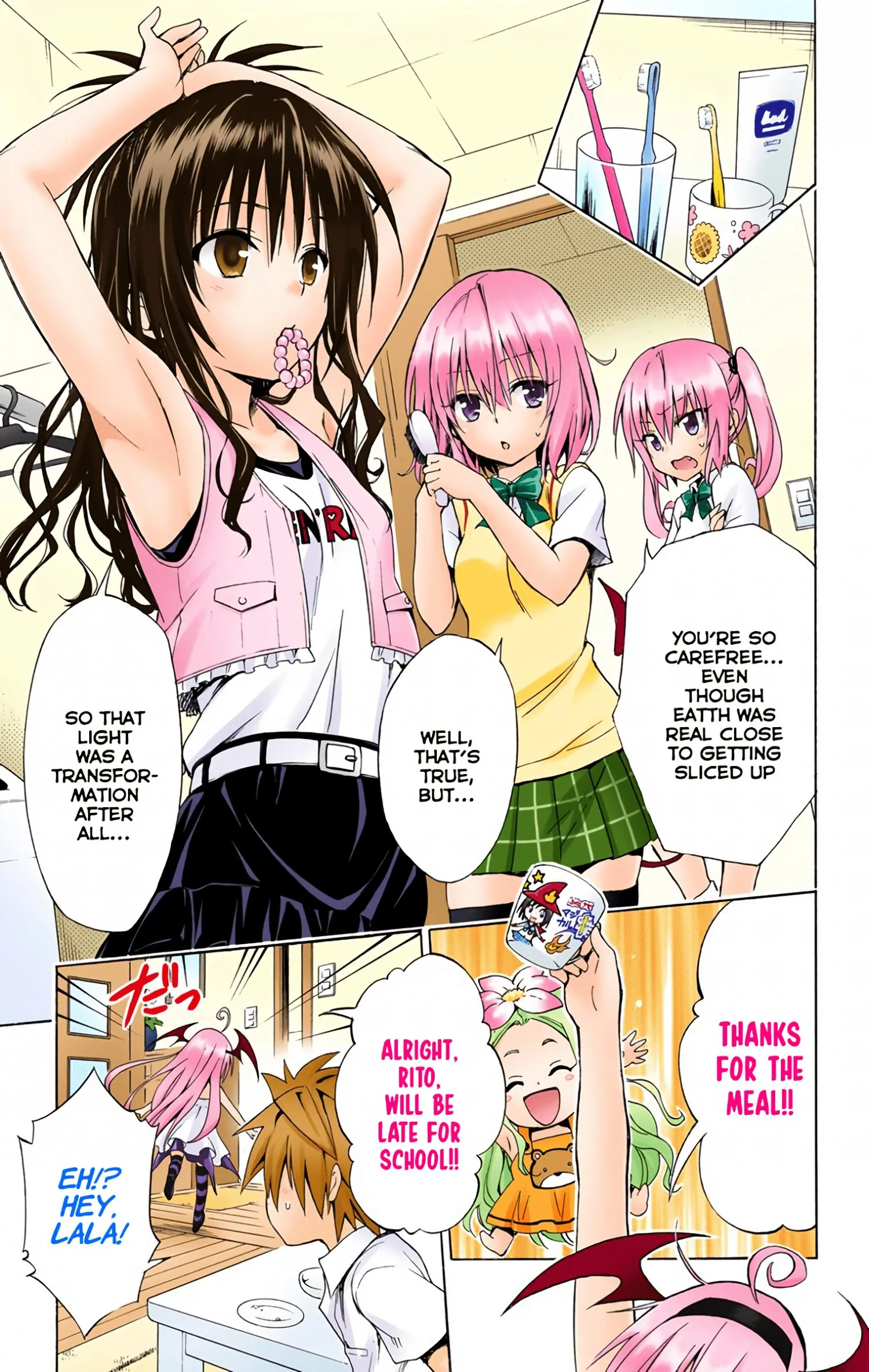 To Love Ru Darkness (Colored) Chapter 47 page 5 - 