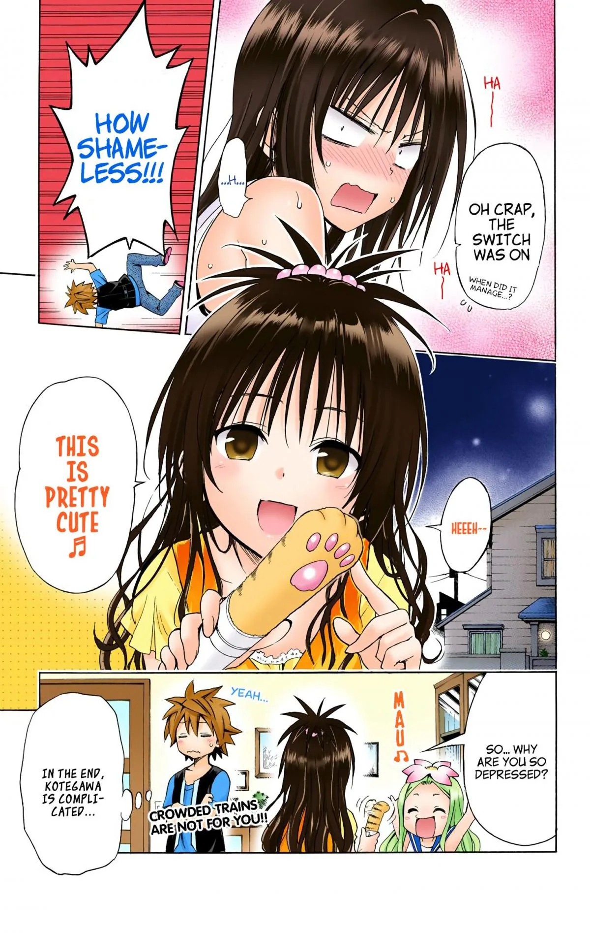 To Love Ru Darkness (Colored) Chapter 48.1 page 19 - 