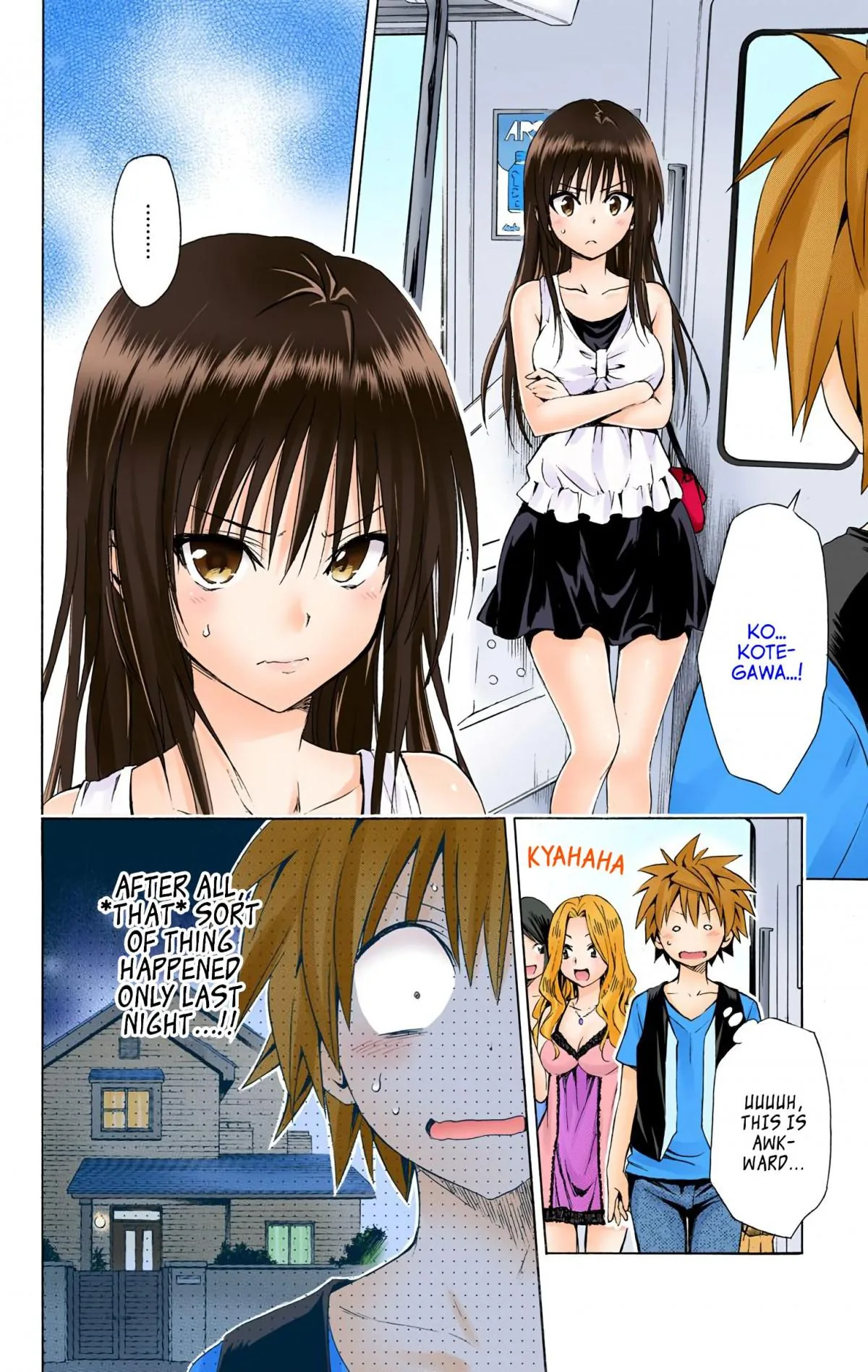 To Love Ru Darkness (Colored) Chapter 48.1 page 4 - 
