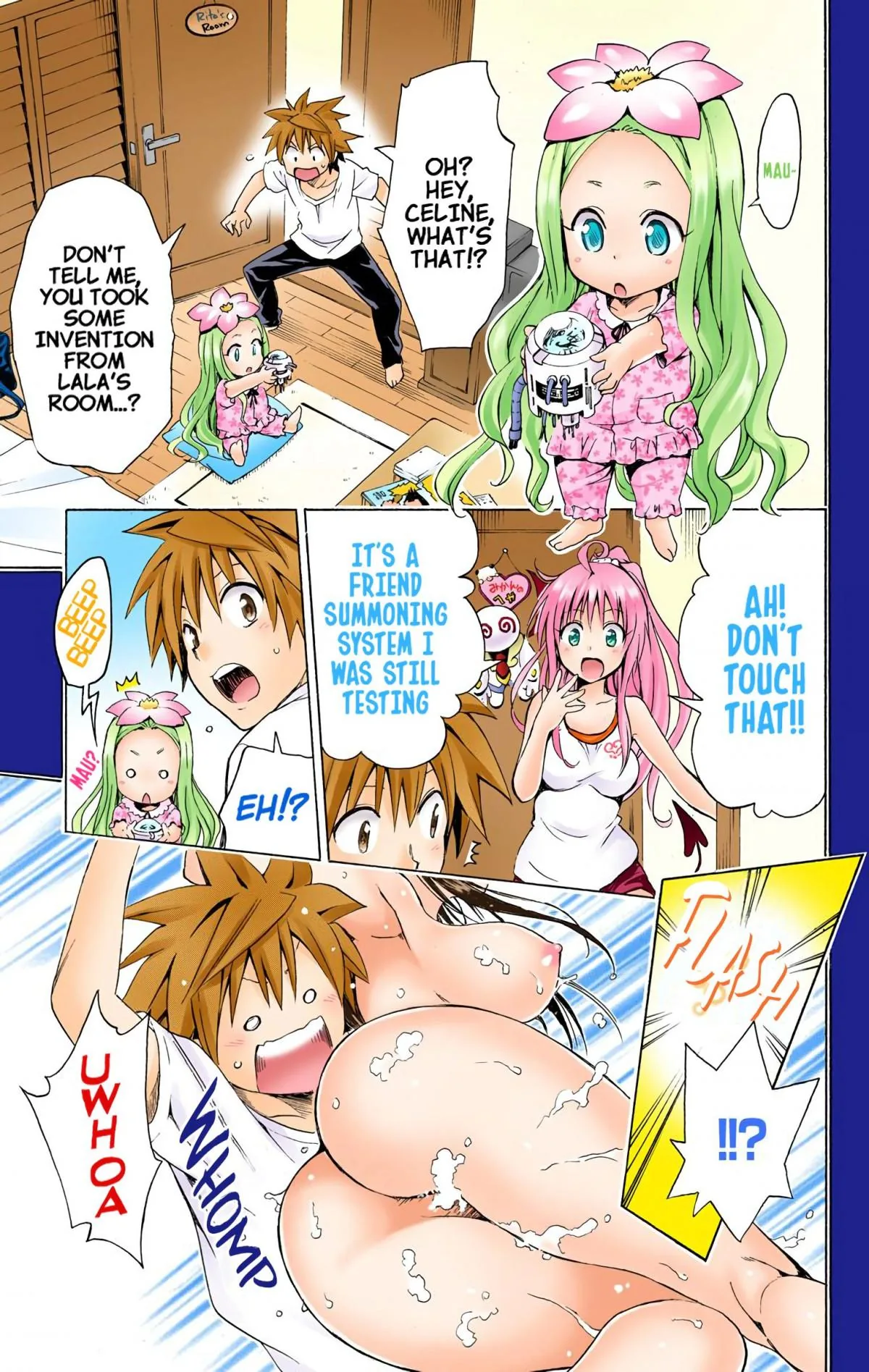 To Love Ru Darkness (Colored) Chapter 48.1 page 5 - 