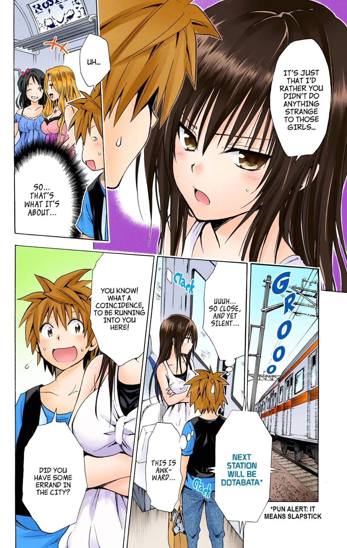 To Love Ru Darkness (Colored) Chapter 48.1 page 8 - 