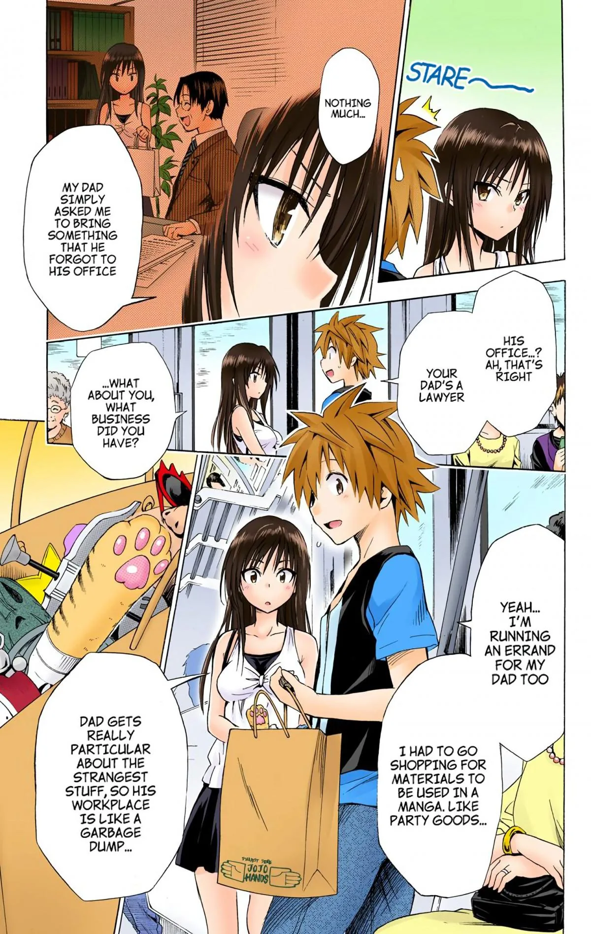 To Love Ru Darkness (Colored) Chapter 48.1 page 9 - 
