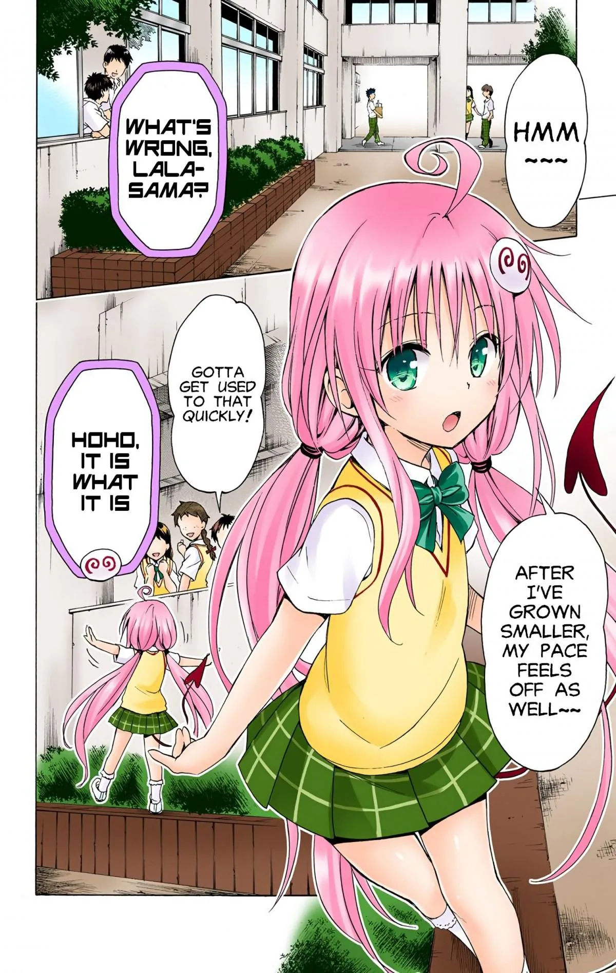 To Love Ru Darkness (Colored) Chapter 48 page 2 - 