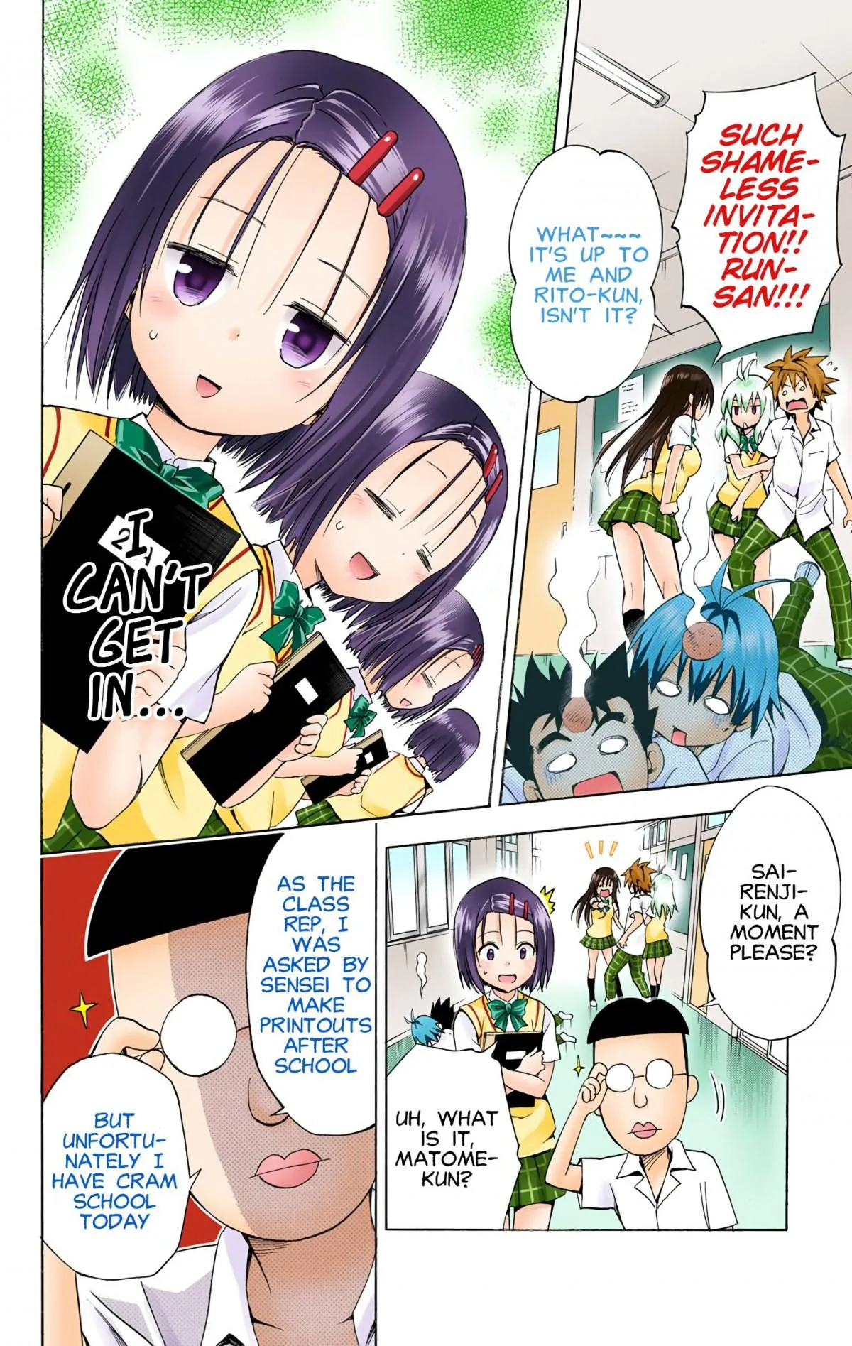 To Love Ru Darkness (Colored) Chapter 48 page 12 - 