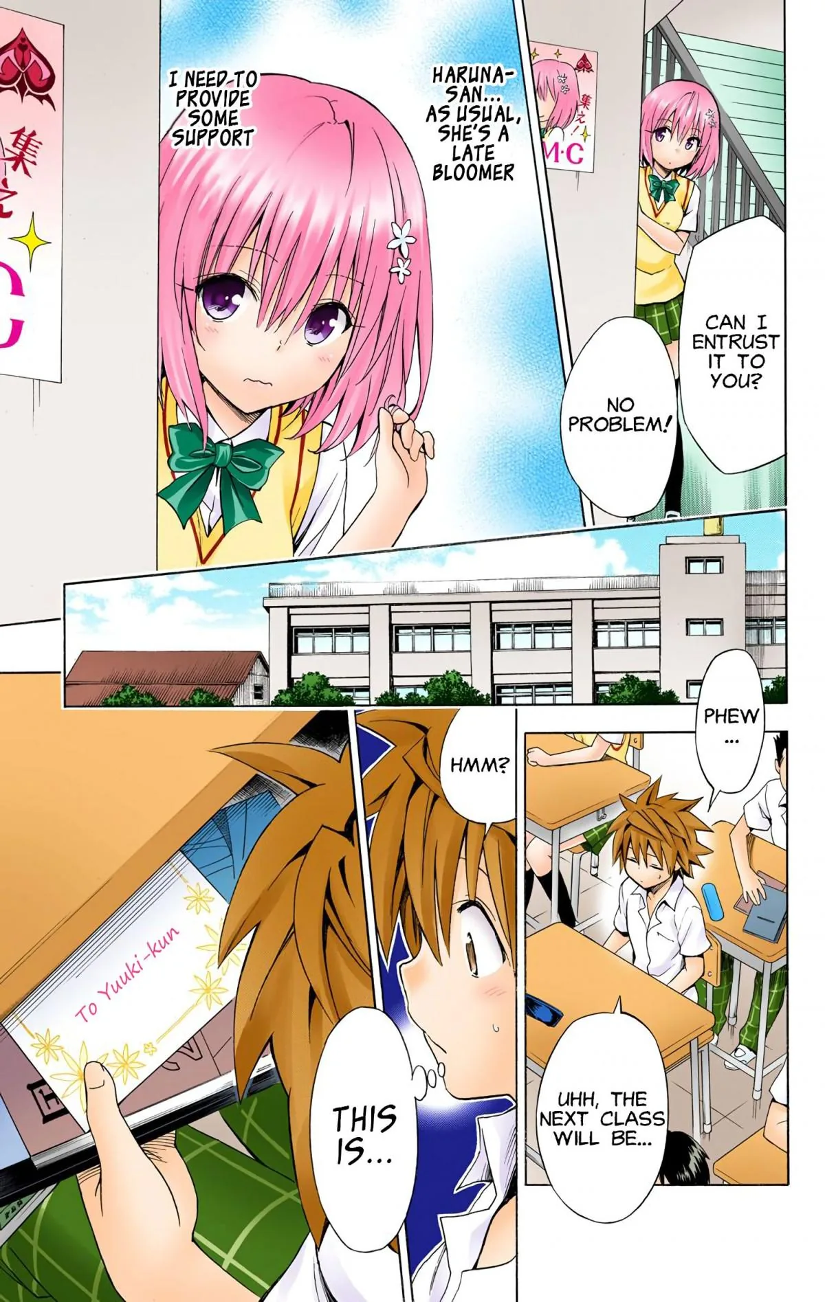 To Love Ru Darkness (Colored) Chapter 48 page 13 - 