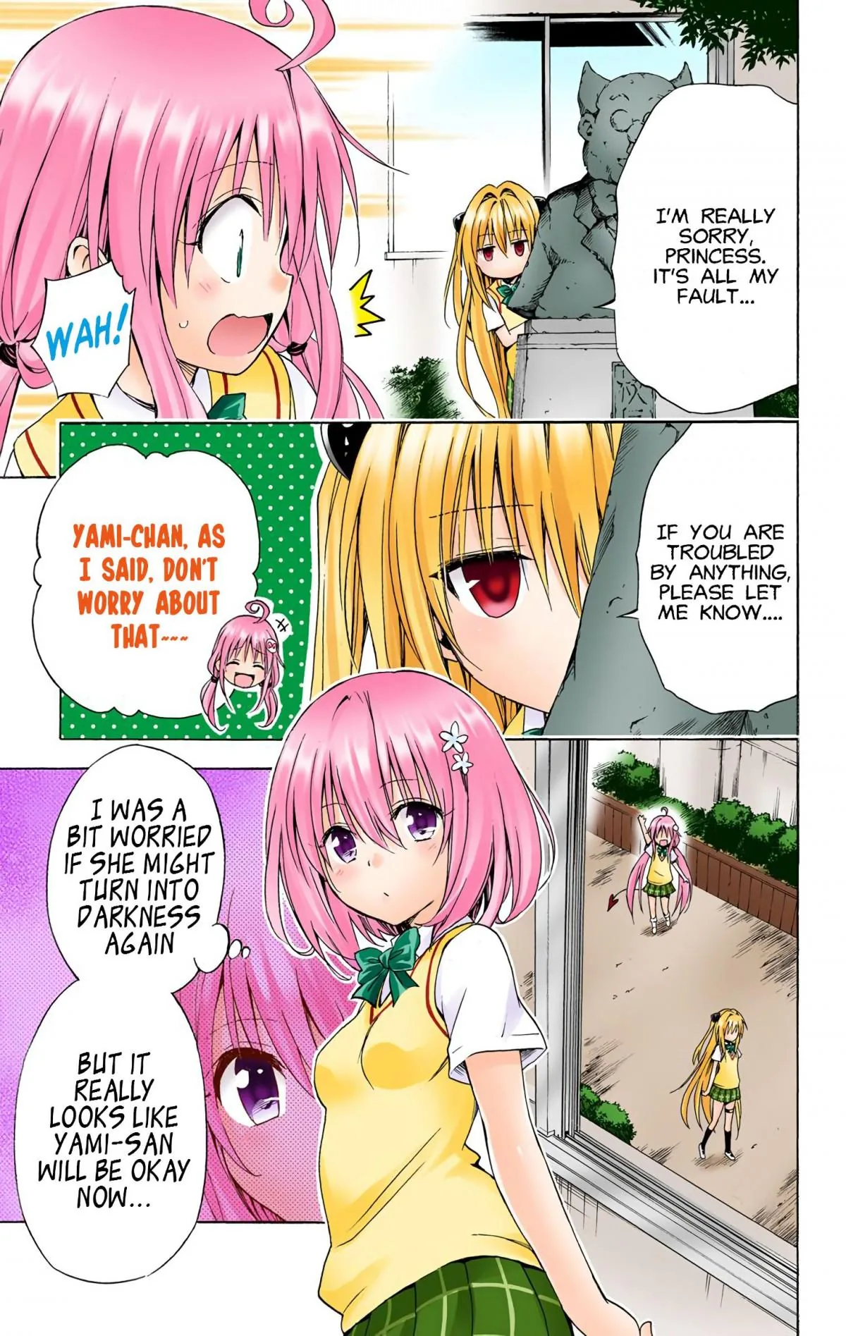 To Love Ru Darkness (Colored) Chapter 48 page 3 - 