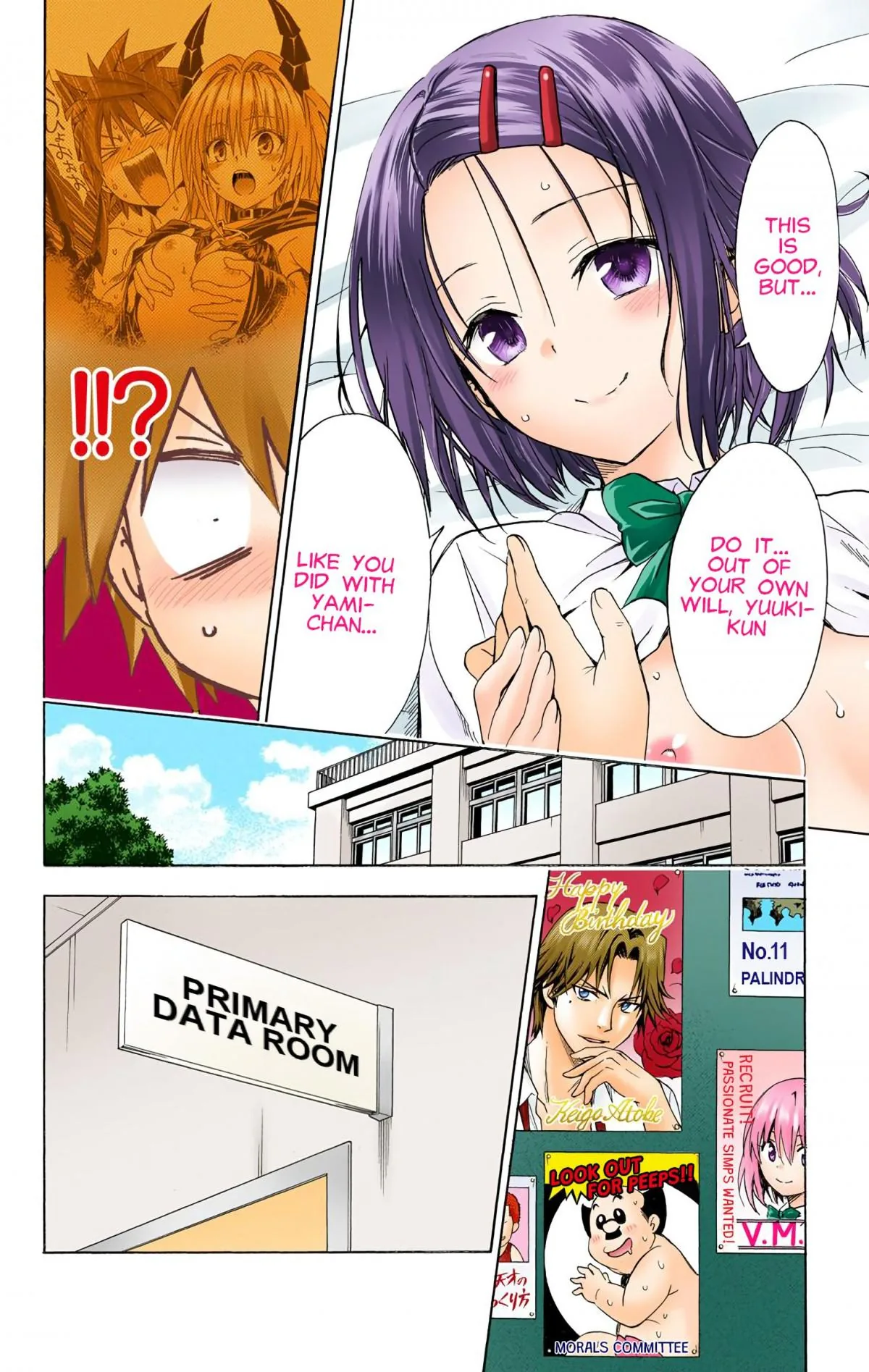 To Love Ru Darkness (Colored) Chapter 48 page 22 - 