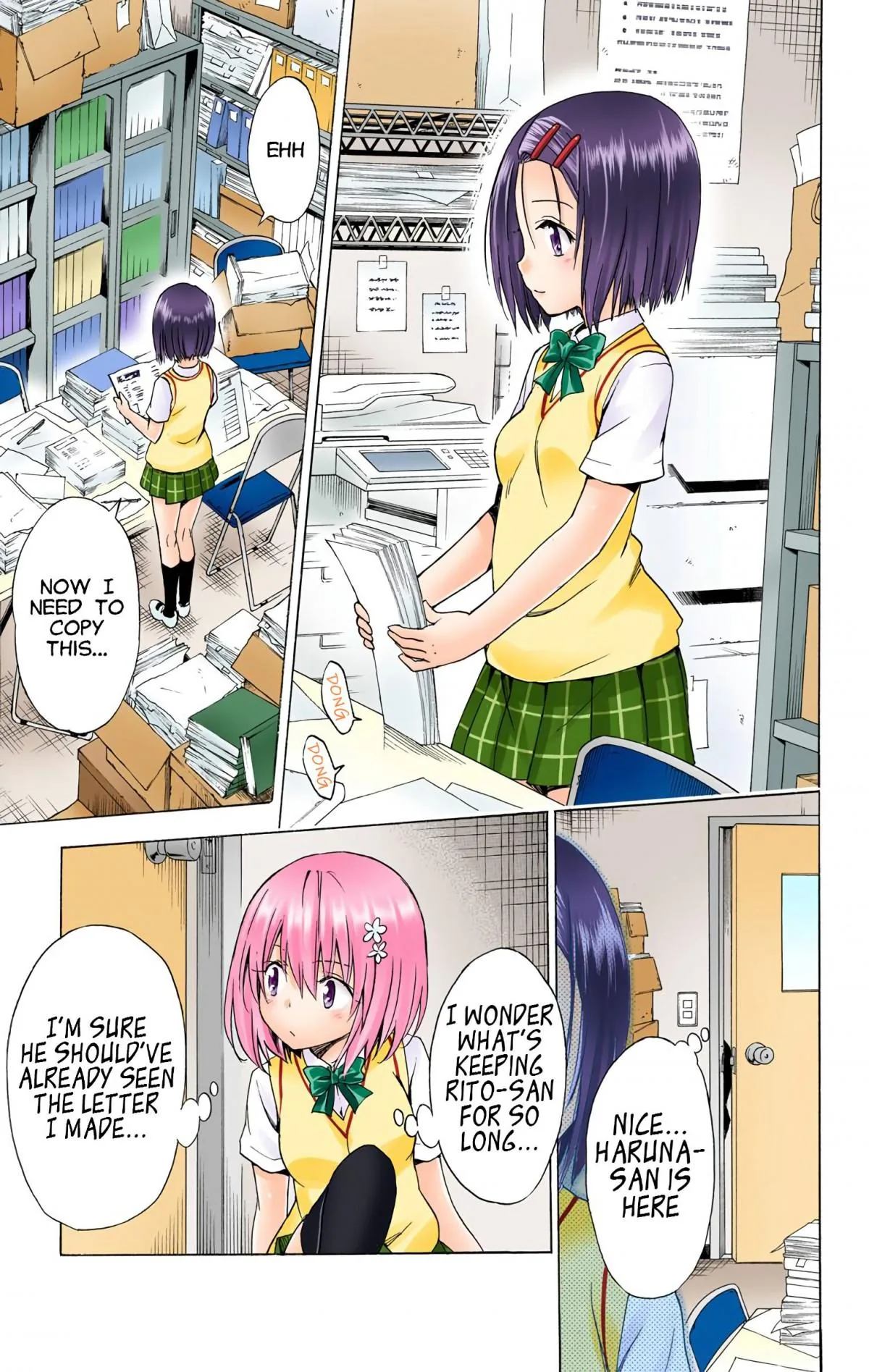 To Love Ru Darkness (Colored) Chapter 48 page 23 - 