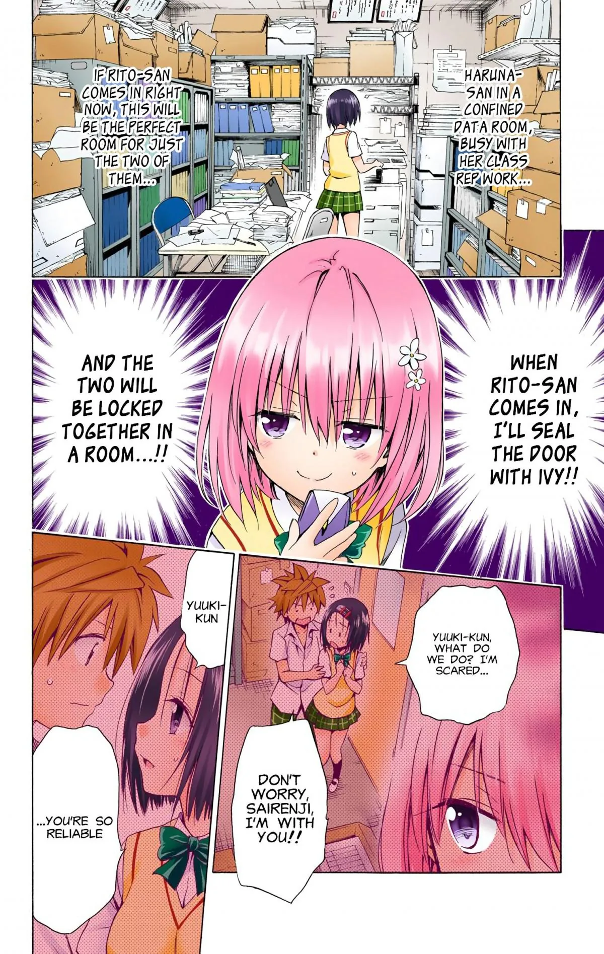 To Love Ru Darkness (Colored) Chapter 48 page 24 - 