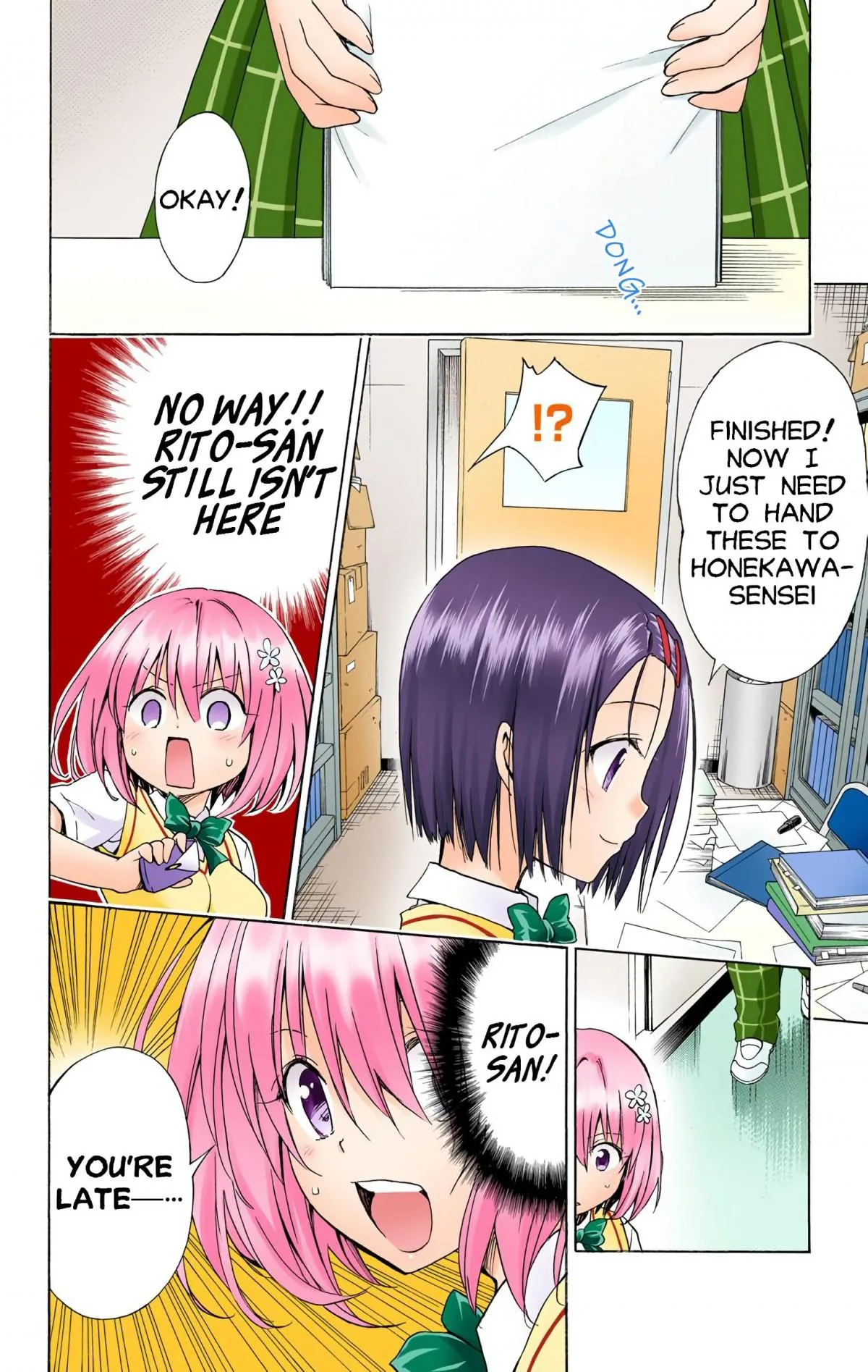To Love Ru Darkness (Colored) Chapter 48 page 26 - 