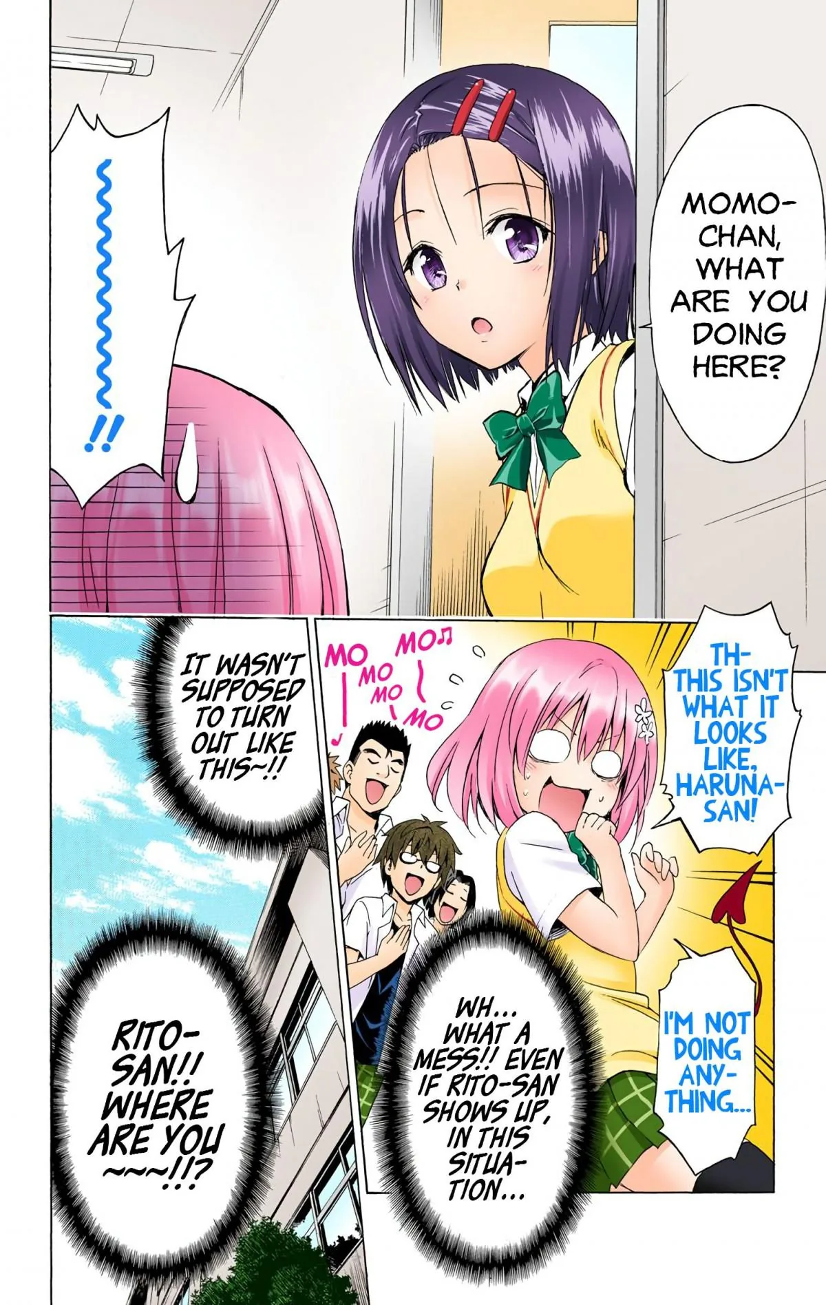 To Love Ru Darkness (Colored) Chapter 48 page 28 - 