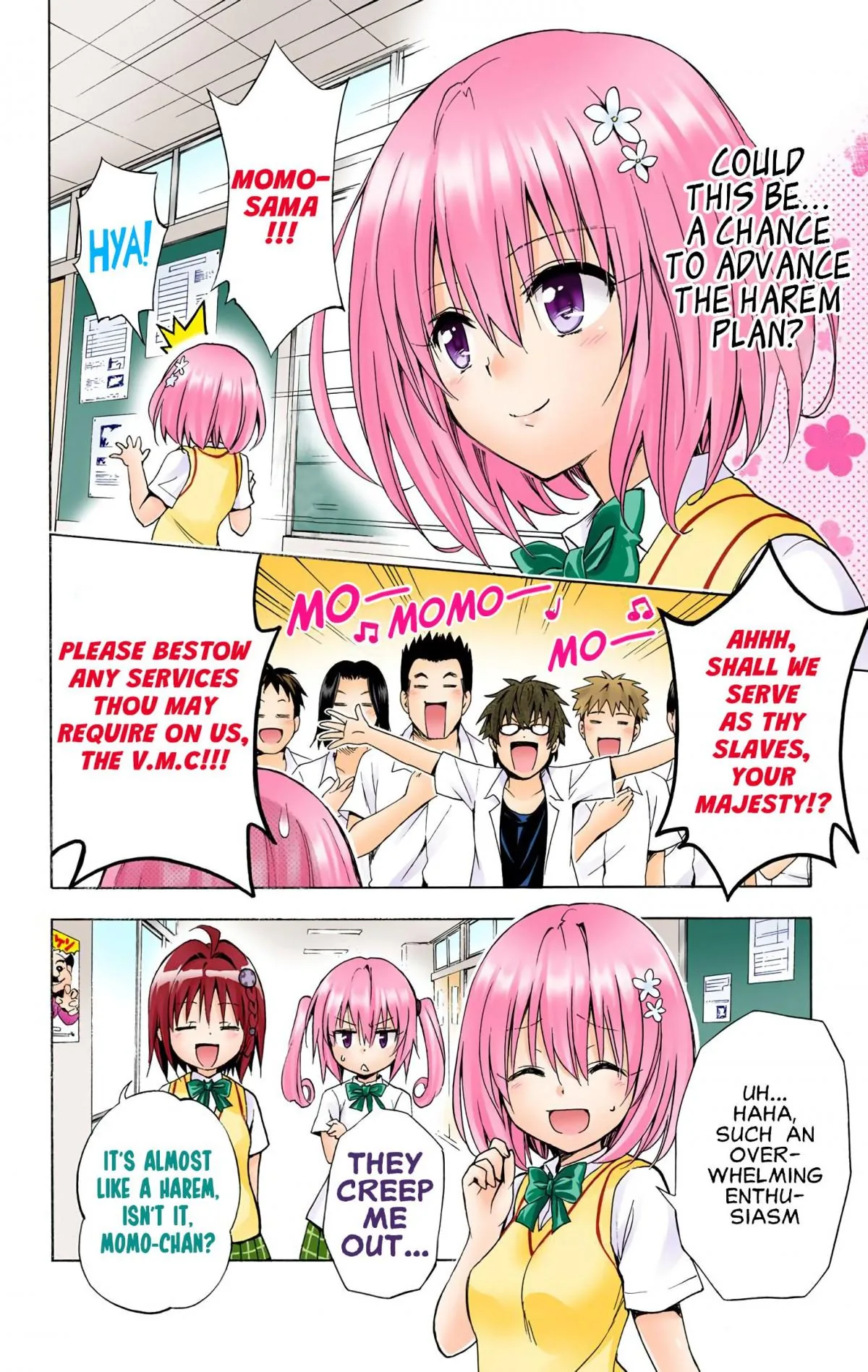 To Love Ru Darkness (Colored) Chapter 48 page 4 - 