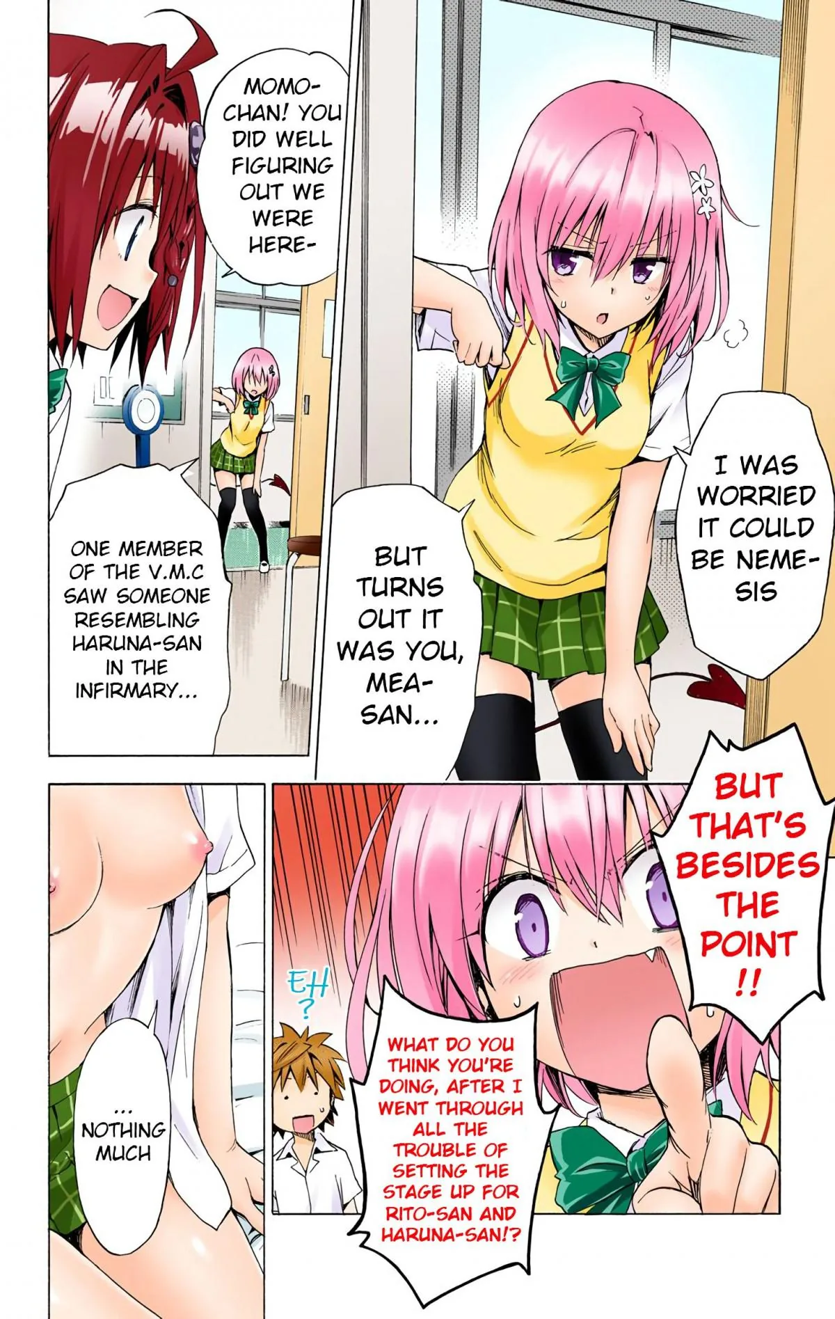 To Love Ru Darkness (Colored) Chapter 48 page 32 - 