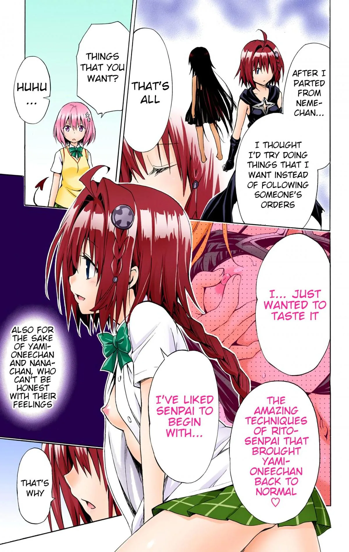 To Love Ru Darkness (Colored) Chapter 48 page 33 - 
