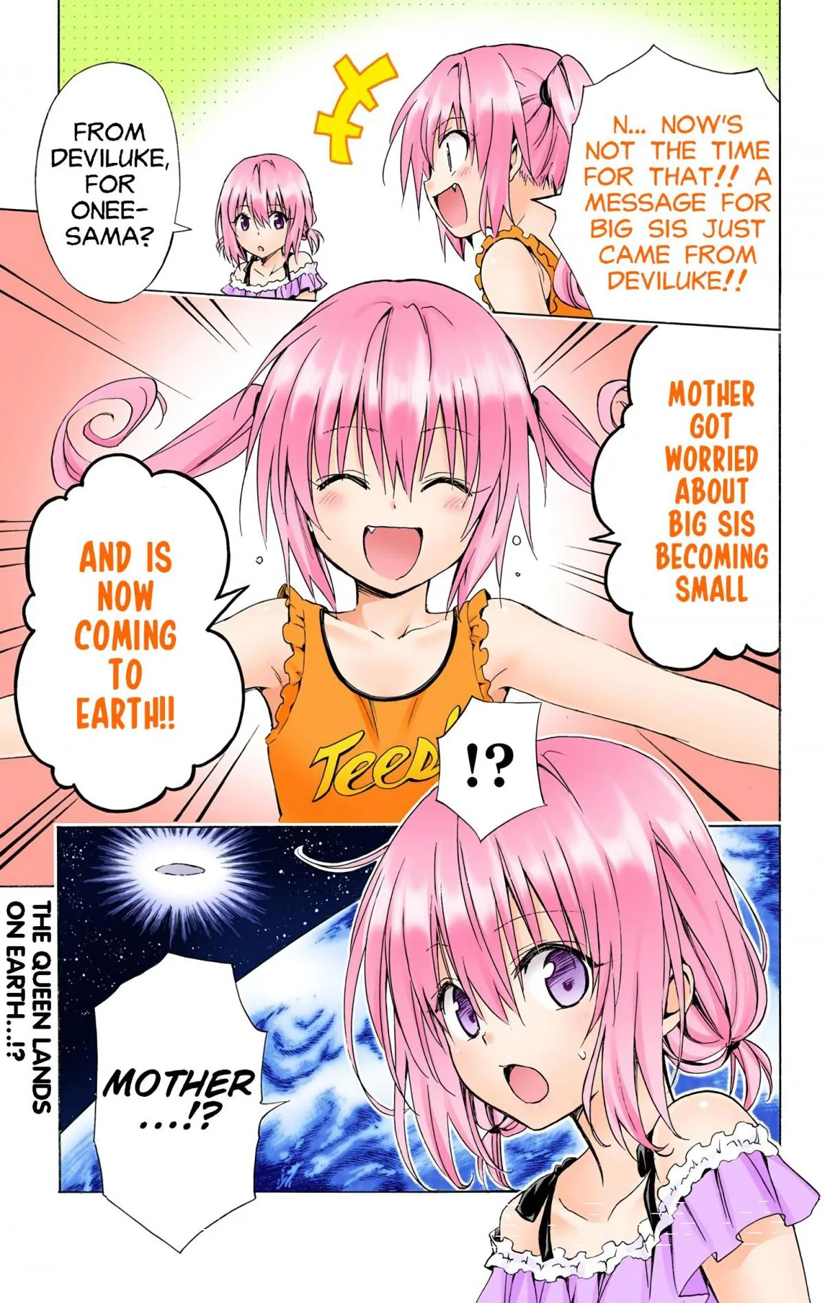 To Love Ru Darkness (Colored) Chapter 48 page 37 - 