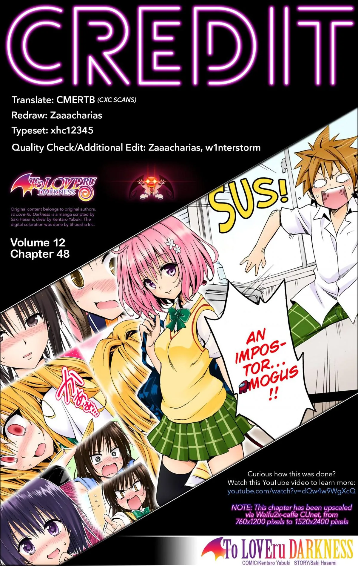 To Love Ru Darkness (Colored) Chapter 48 page 38 - 