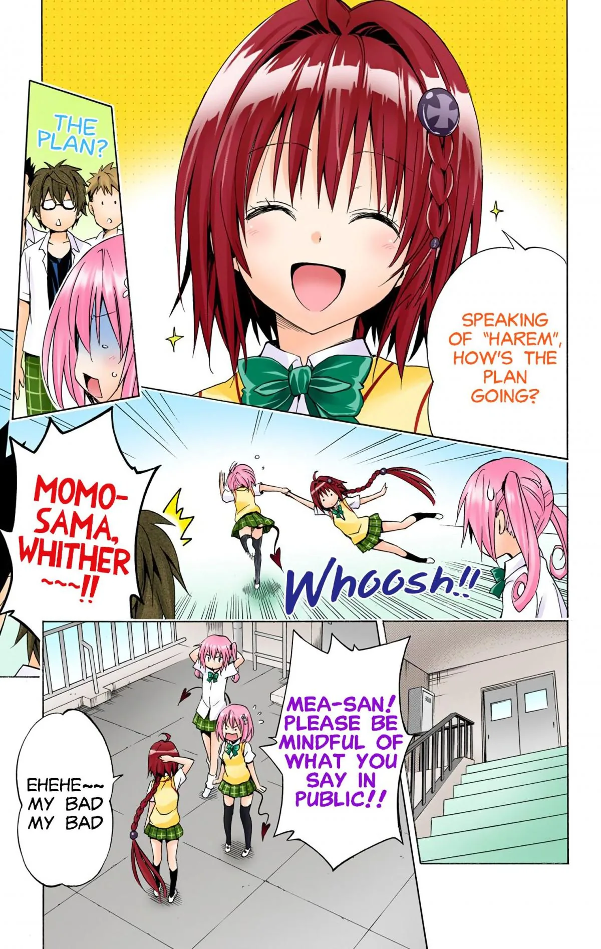 To Love Ru Darkness (Colored) Chapter 48 page 5 - 