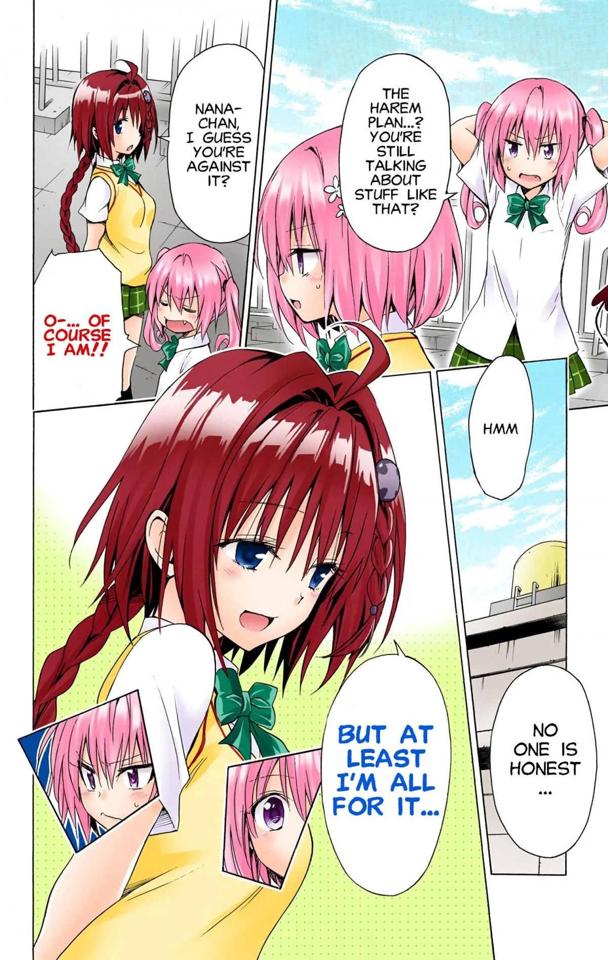 To Love Ru Darkness (Colored) Chapter 48 page 6 - 