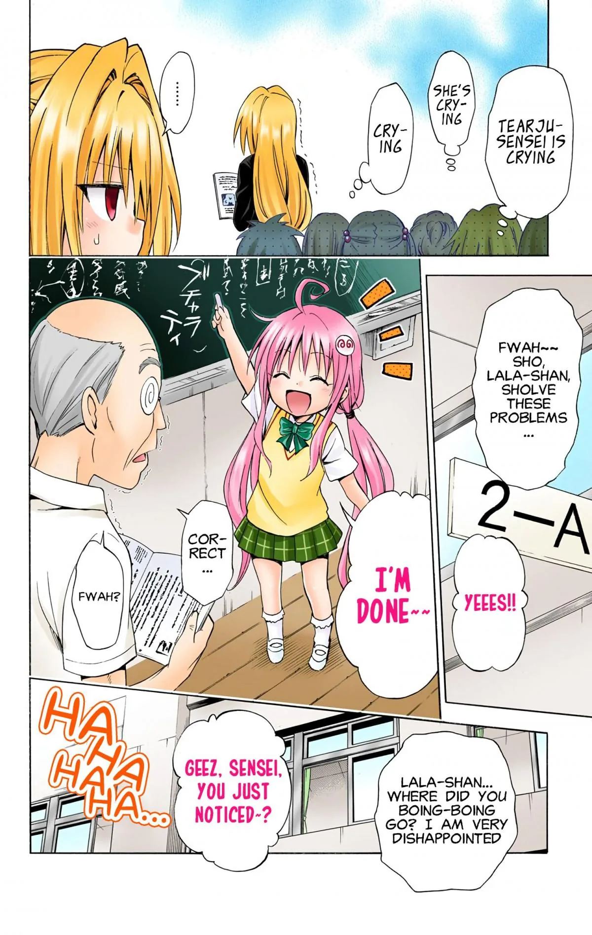 To Love Ru Darkness (Colored) Chapter 48 page 8 - 