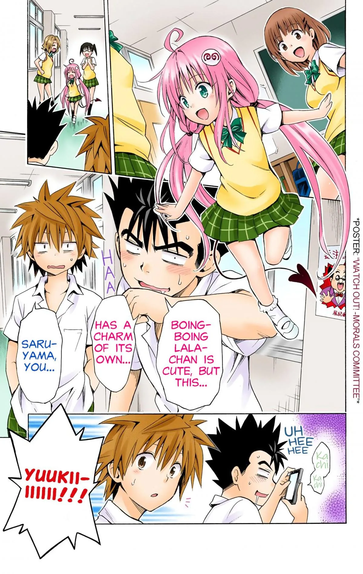 To Love Ru Darkness (Colored) Chapter 48 page 9 - 