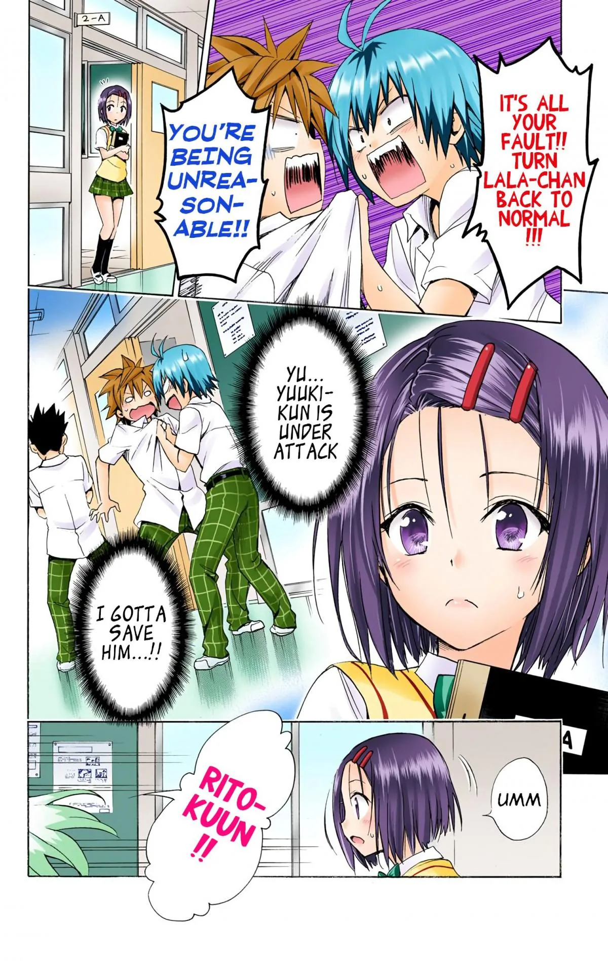 To Love Ru Darkness (Colored) Chapter 48 page 10 - 
