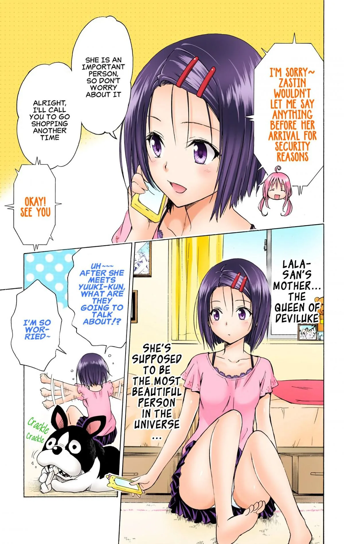To Love Ru Darkness (Colored) Chapter 49 page 20 - 