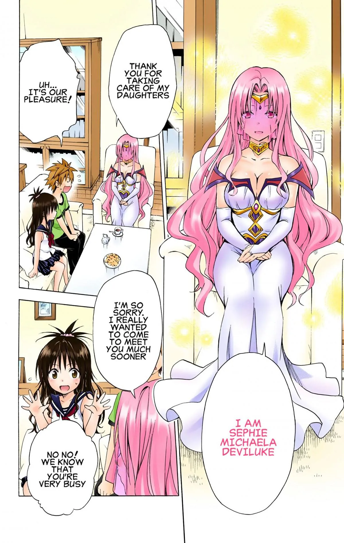 To Love Ru Darkness (Colored) Chapter 49 page 21 - 