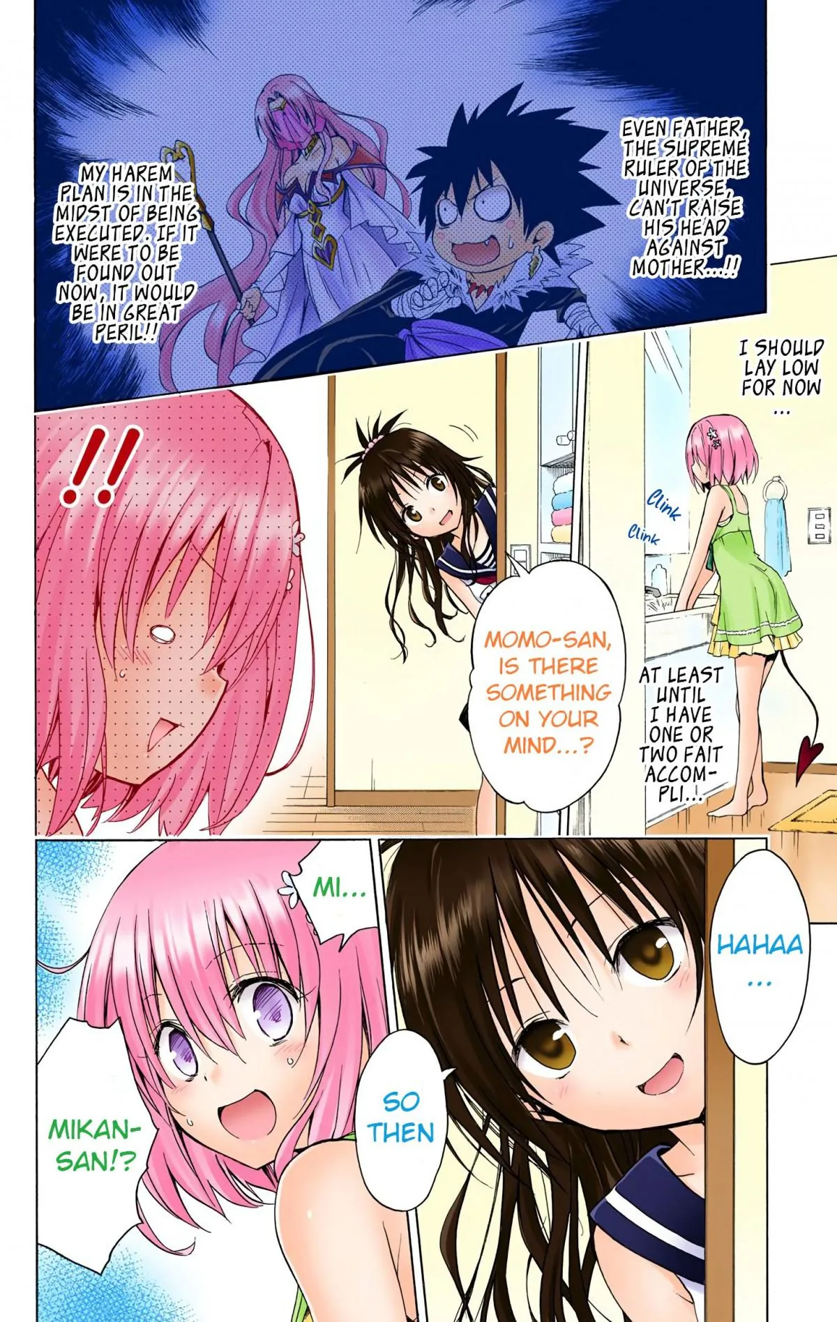 To Love Ru Darkness (Colored) Chapter 49 page 29 - 