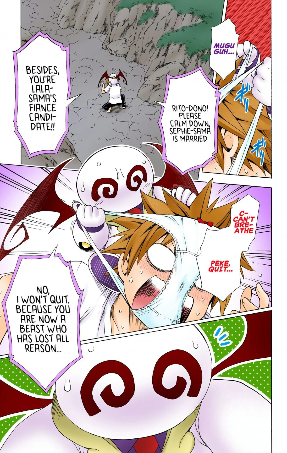 To Love Ru Darkness (Colored) Chapter 50 page 13 - 