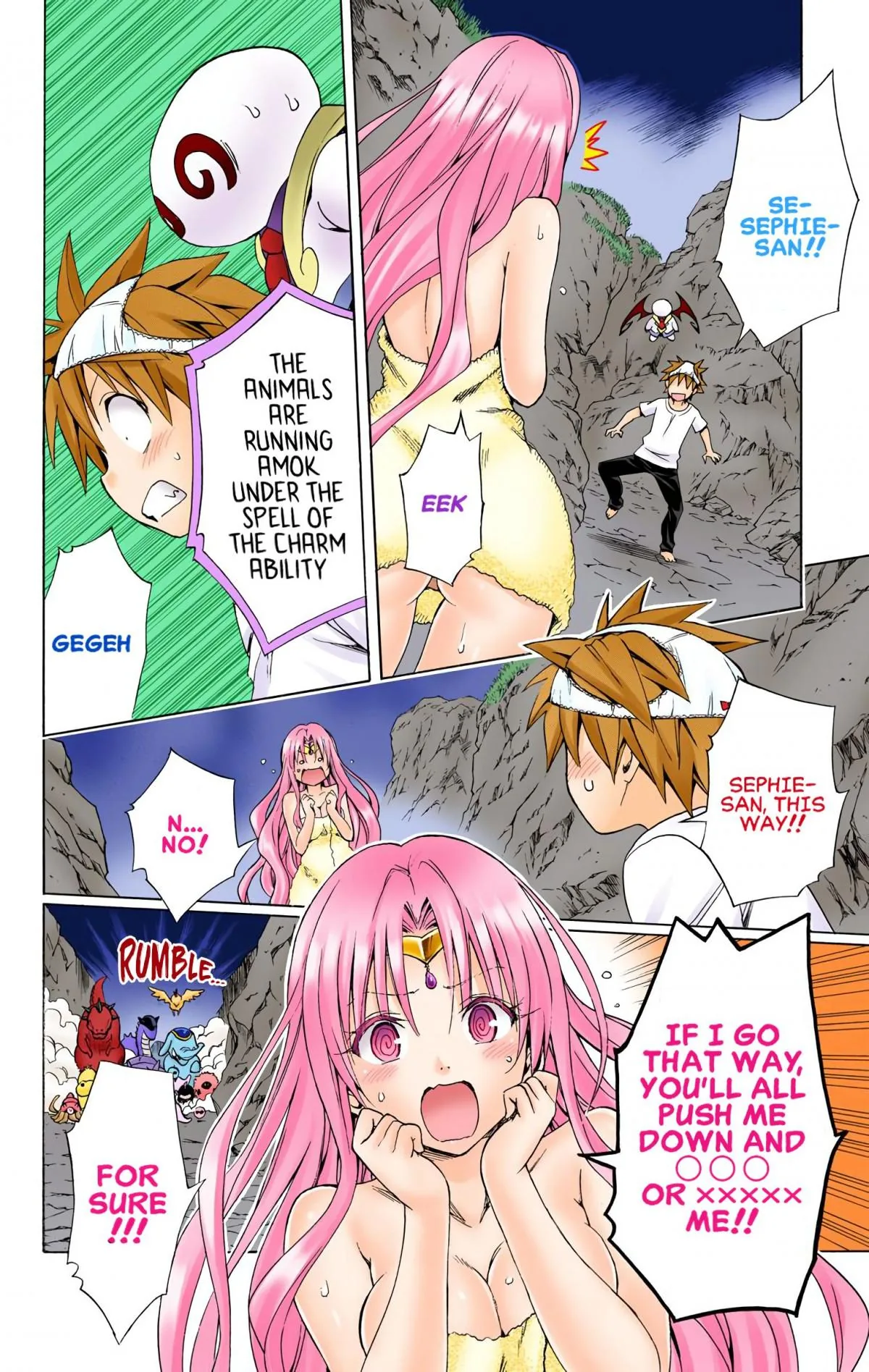 To Love Ru Darkness (Colored) Chapter 50 page 16 - 