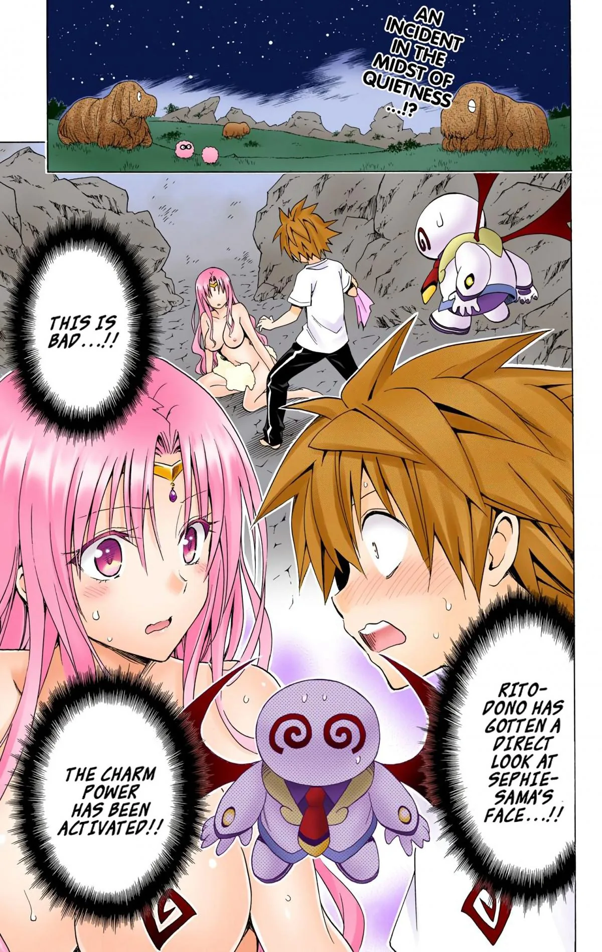 To Love Ru Darkness (Colored) Chapter 50 page 3 - 