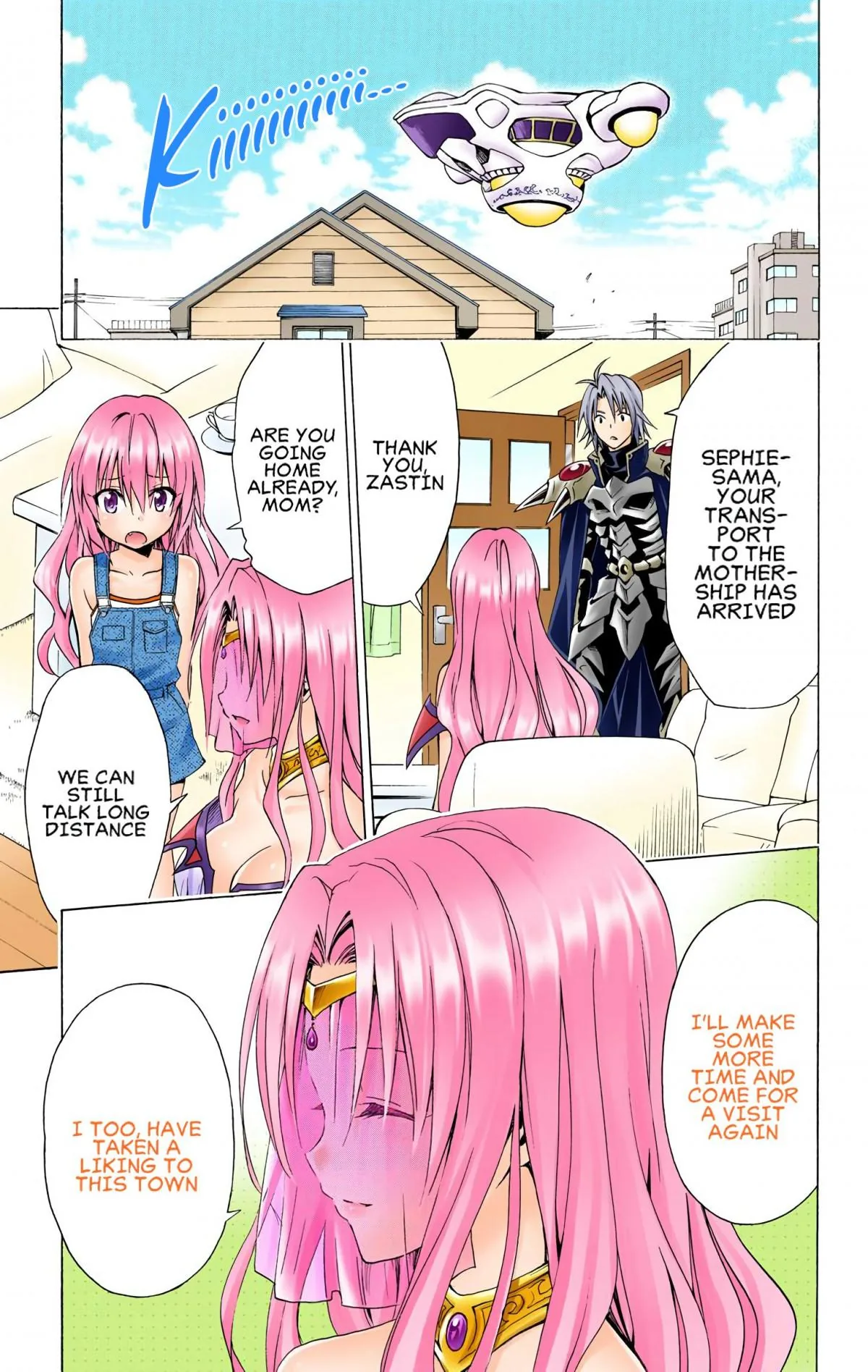 To Love Ru Darkness (Colored) Chapter 50 page 35 - 
